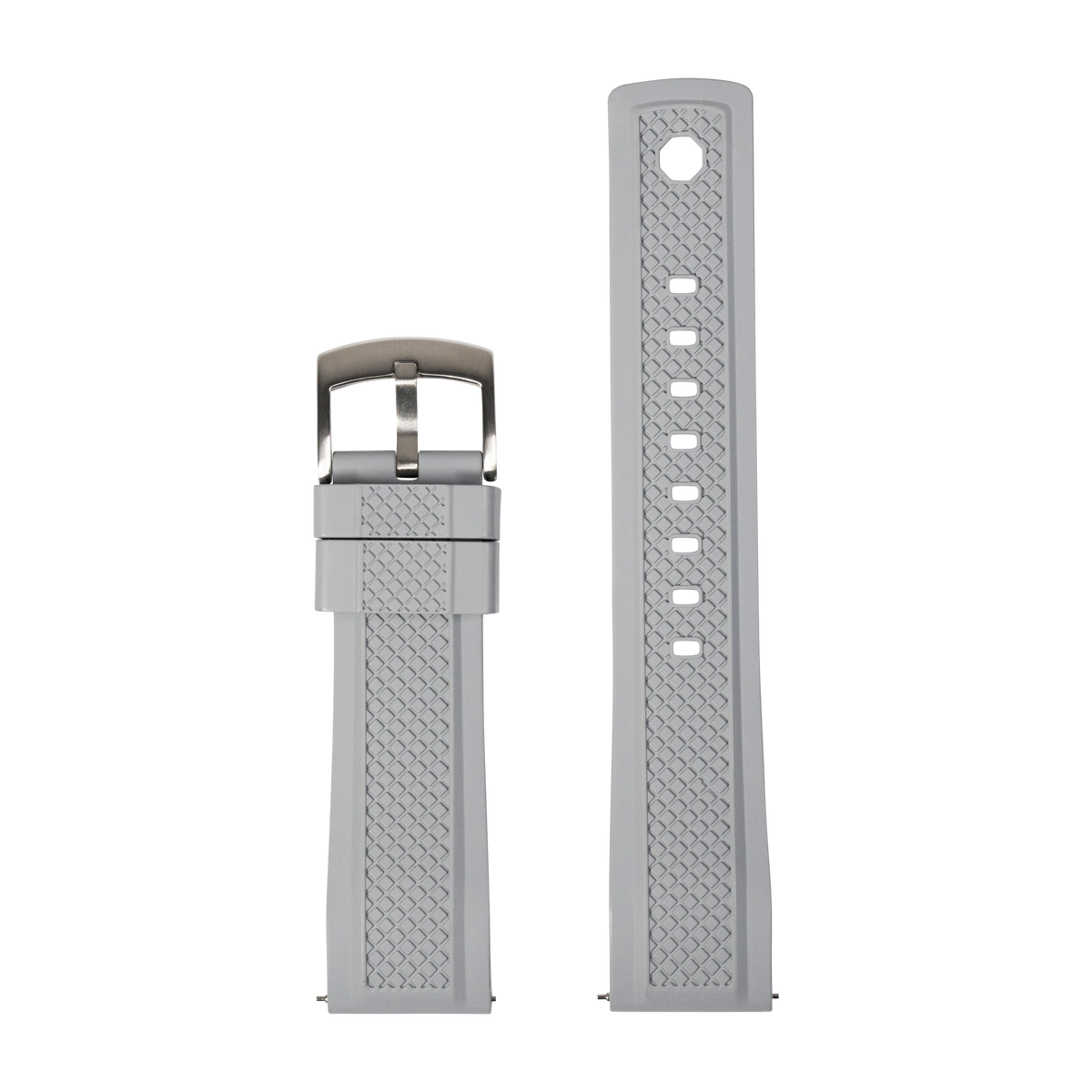 GridLock FKM Rubber - Grey for Pixel Watch 1-5 41mm
