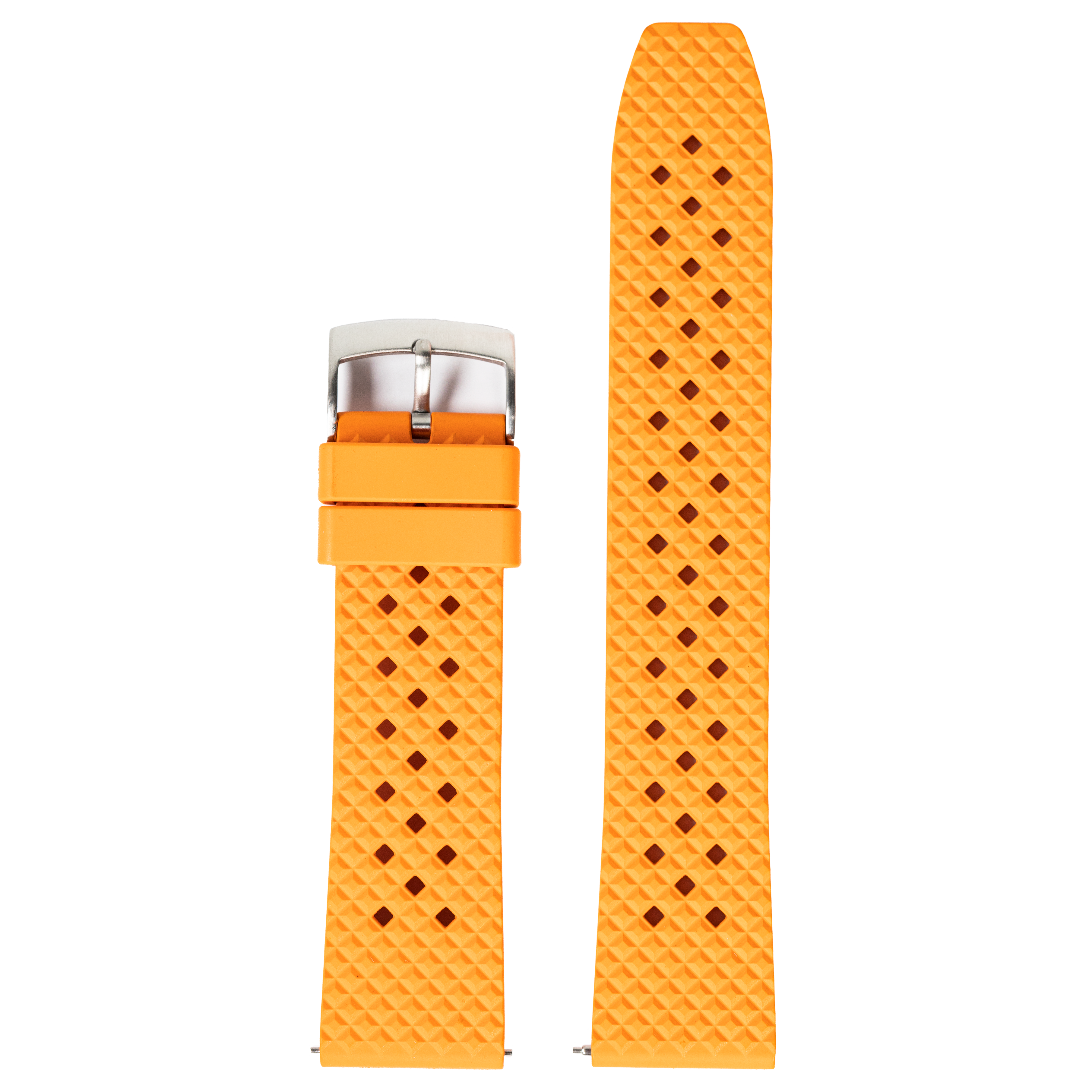 [Fitbit Charge 3 / 4] King Honeycomb FKM Rubber - Orange