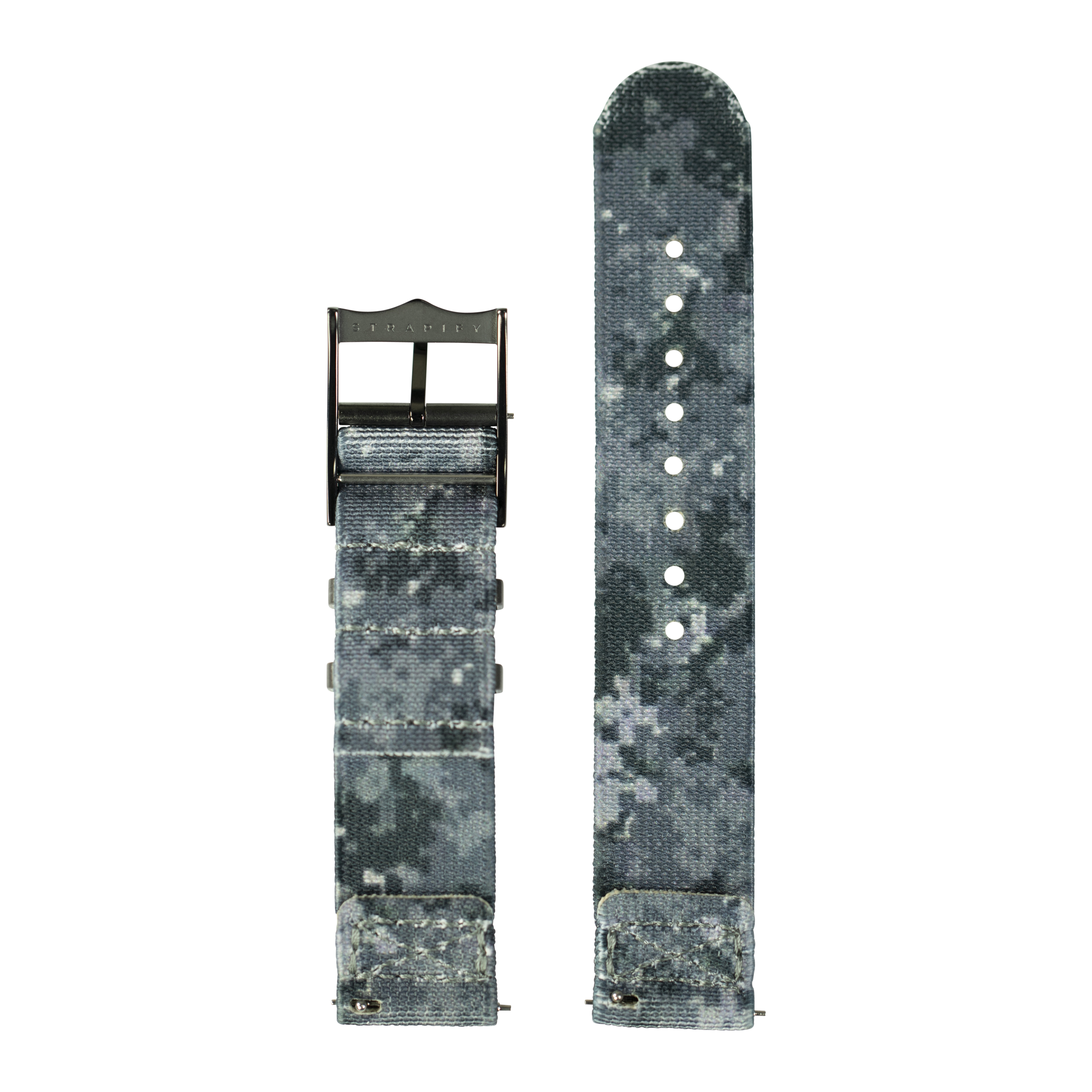[Tissot Prx 40] ElastoFlex - Digital Camo [Black Hardware]