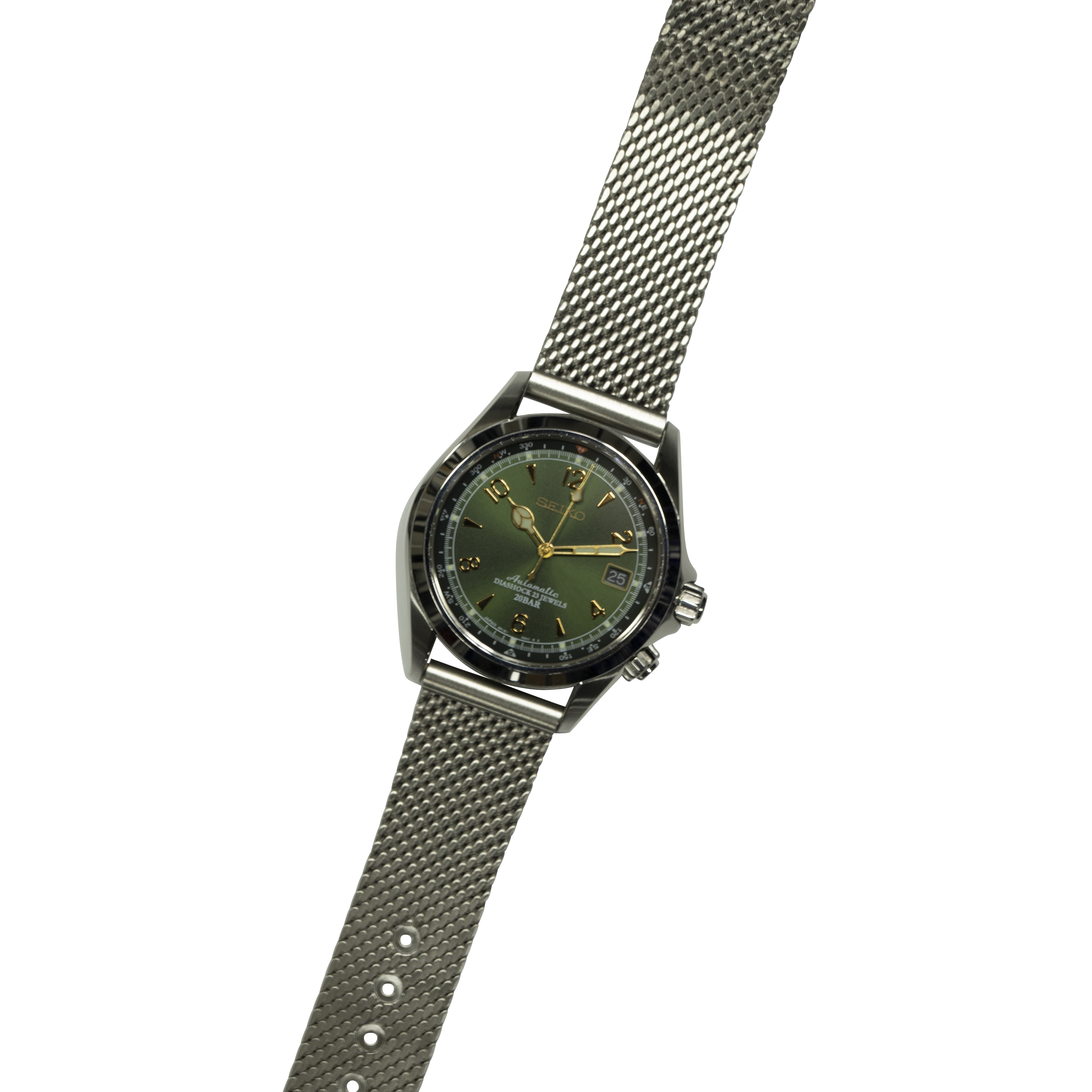 [Google Pixel] King Mesh Bracelet - Folding Deployant Clasp