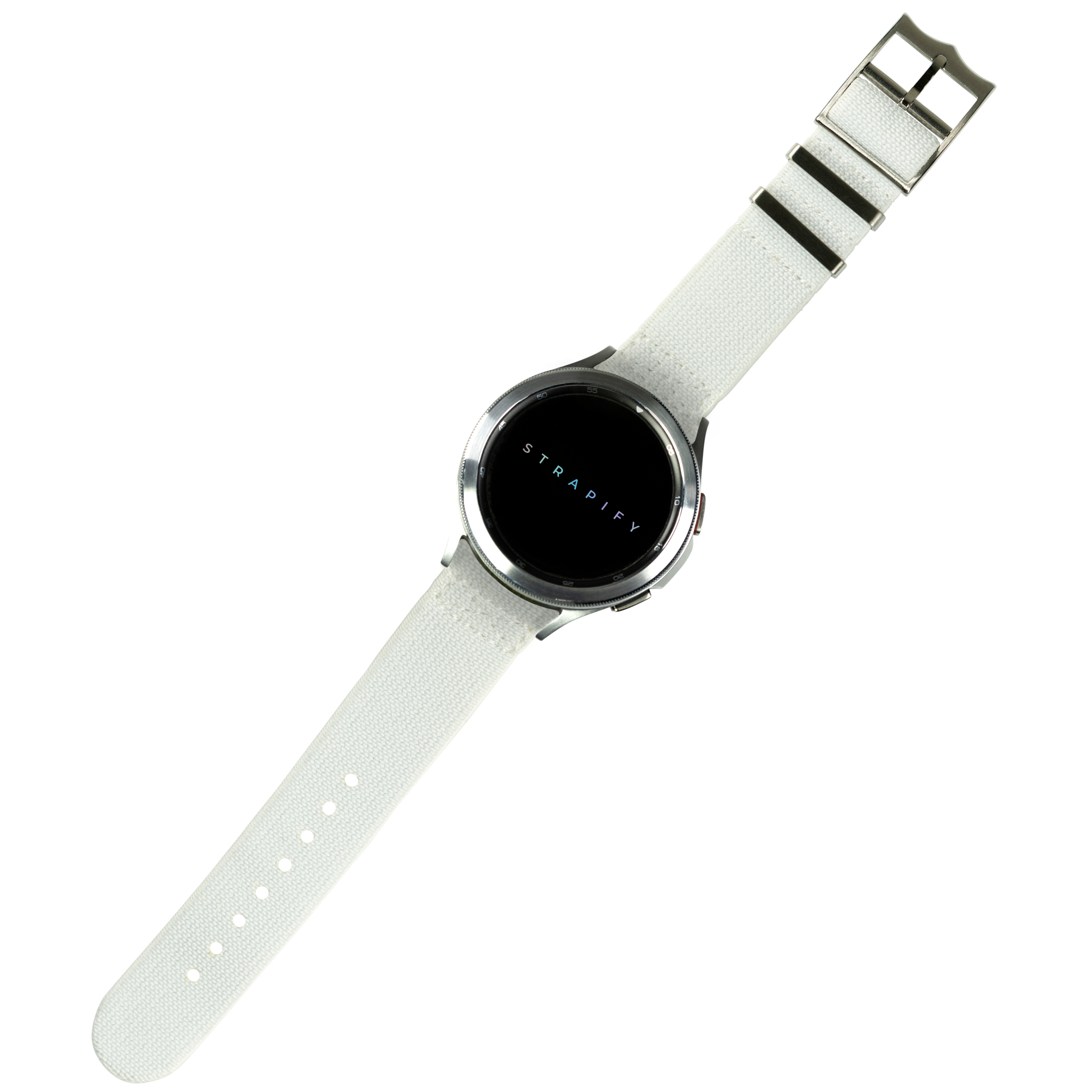 [Fitbit Versa 3 & 4/Sense 1 & 2] ElastoFlex - White