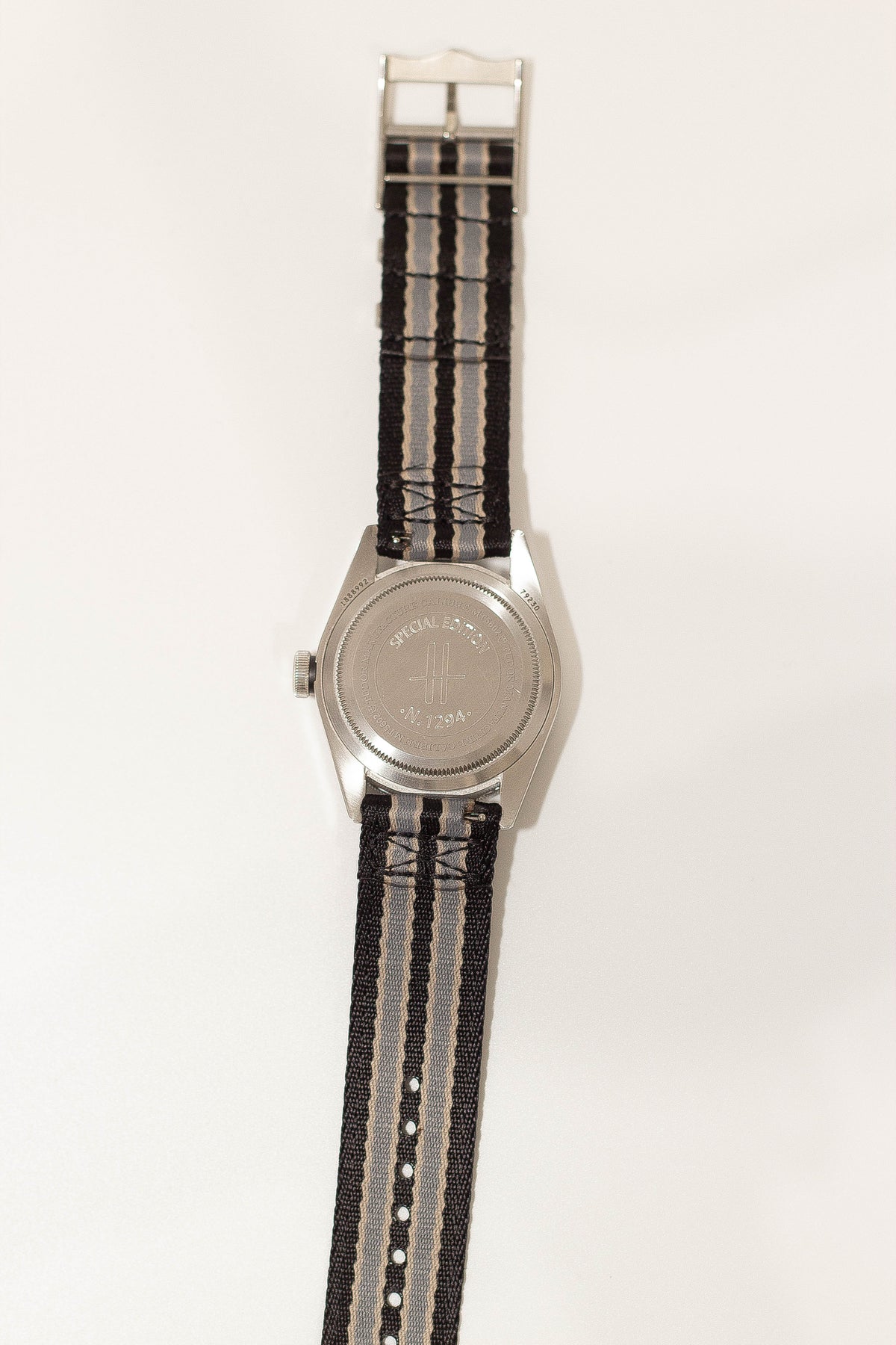 Ultra militex black beige grey strap with buckle