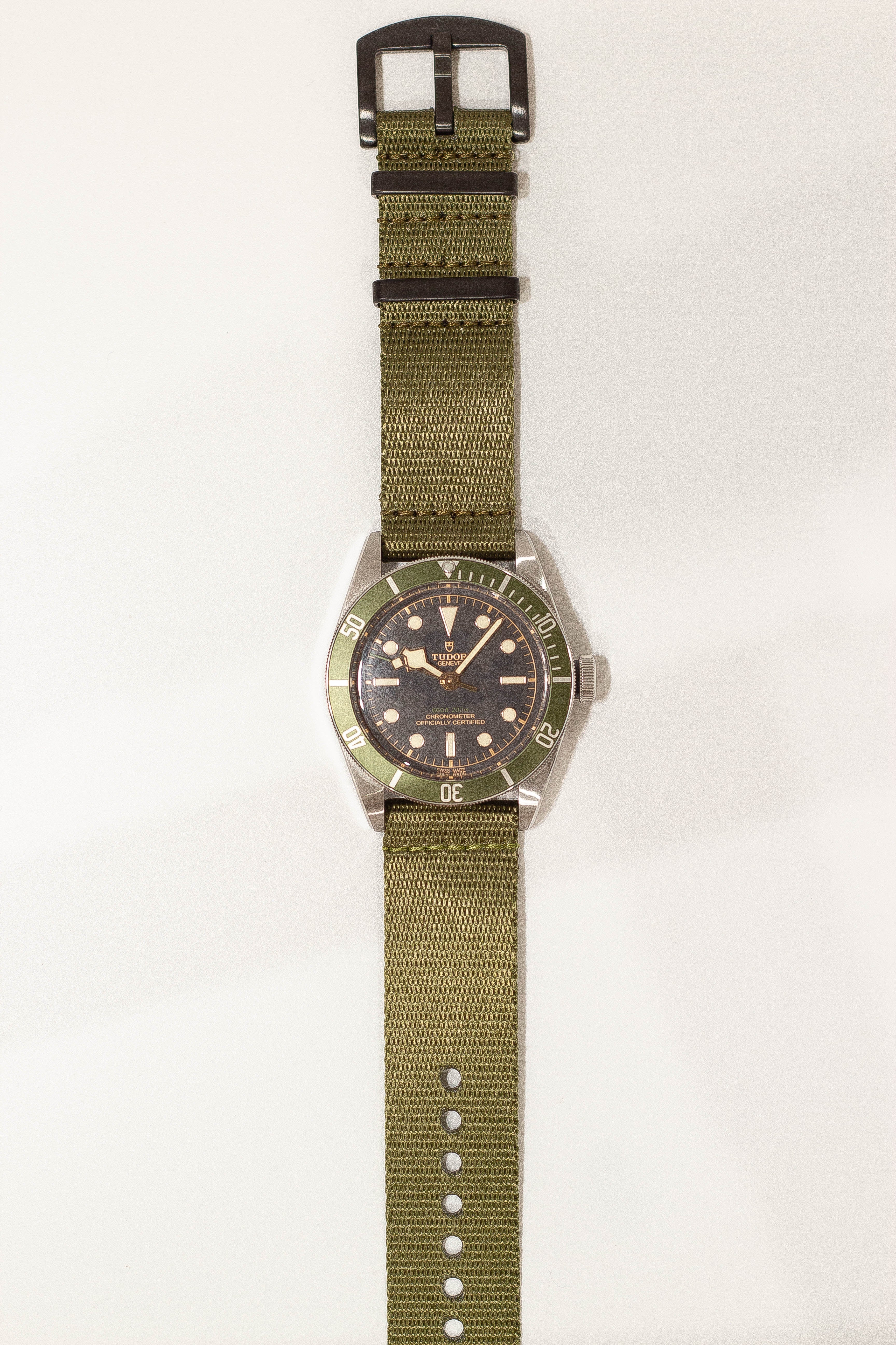 [Tissot Prx 40] Supreme Militex - Stealth Army Green [Black Hardware]