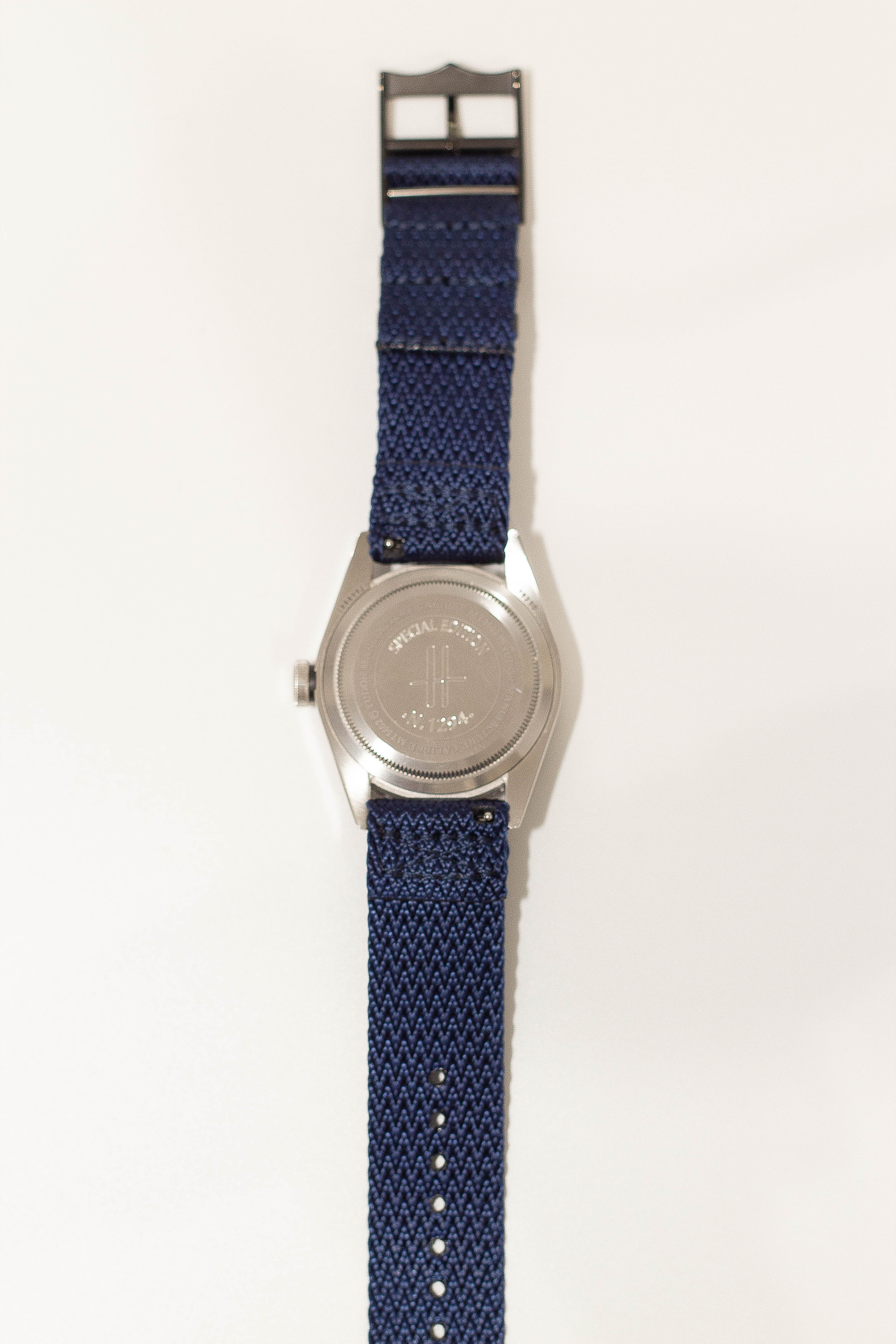 [Tissot Prx 40] Sharktooth Militex - Stealth Navy Blue [Black Hardware]