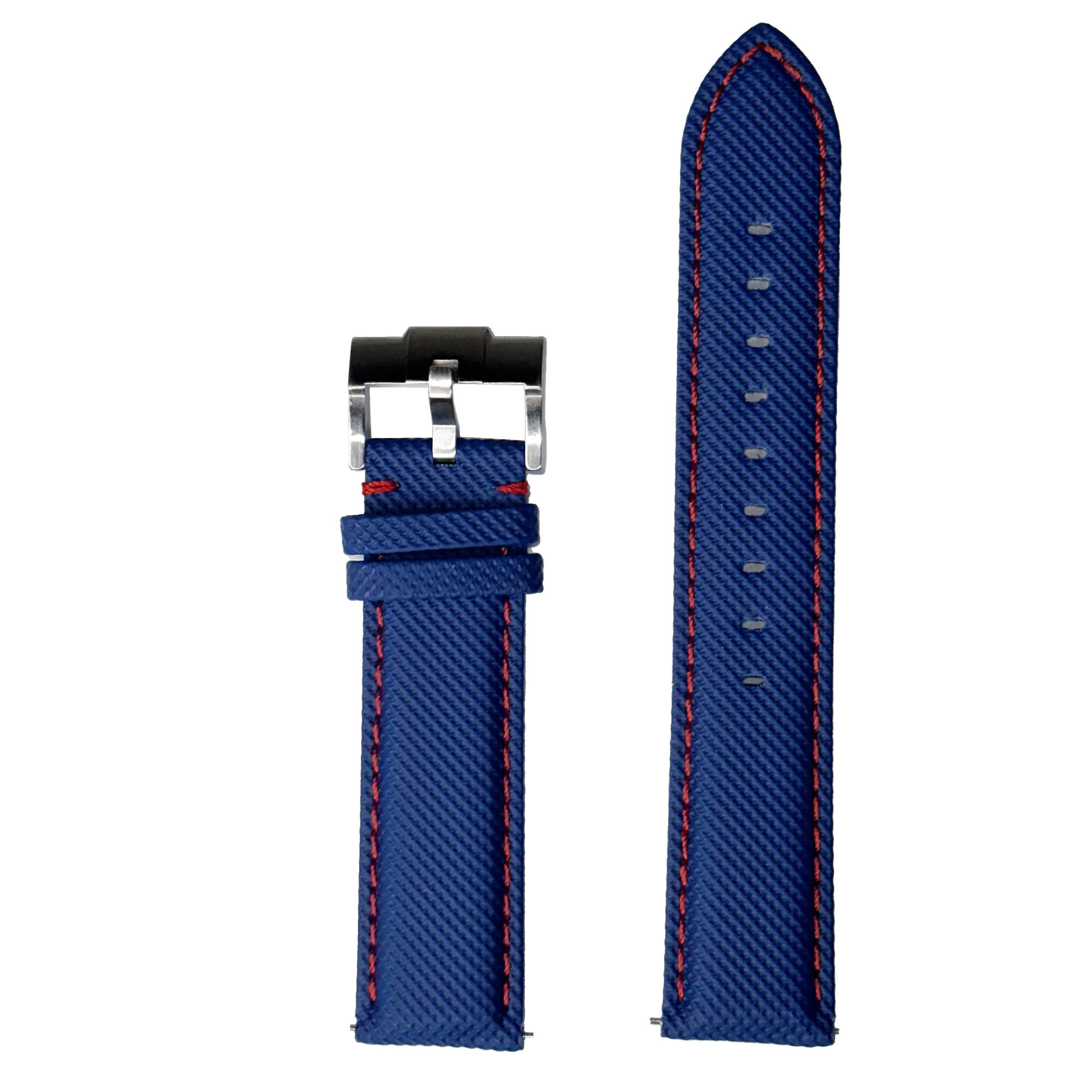 [QuickFit] Sailcloth - Electric Blue | Red Stitching