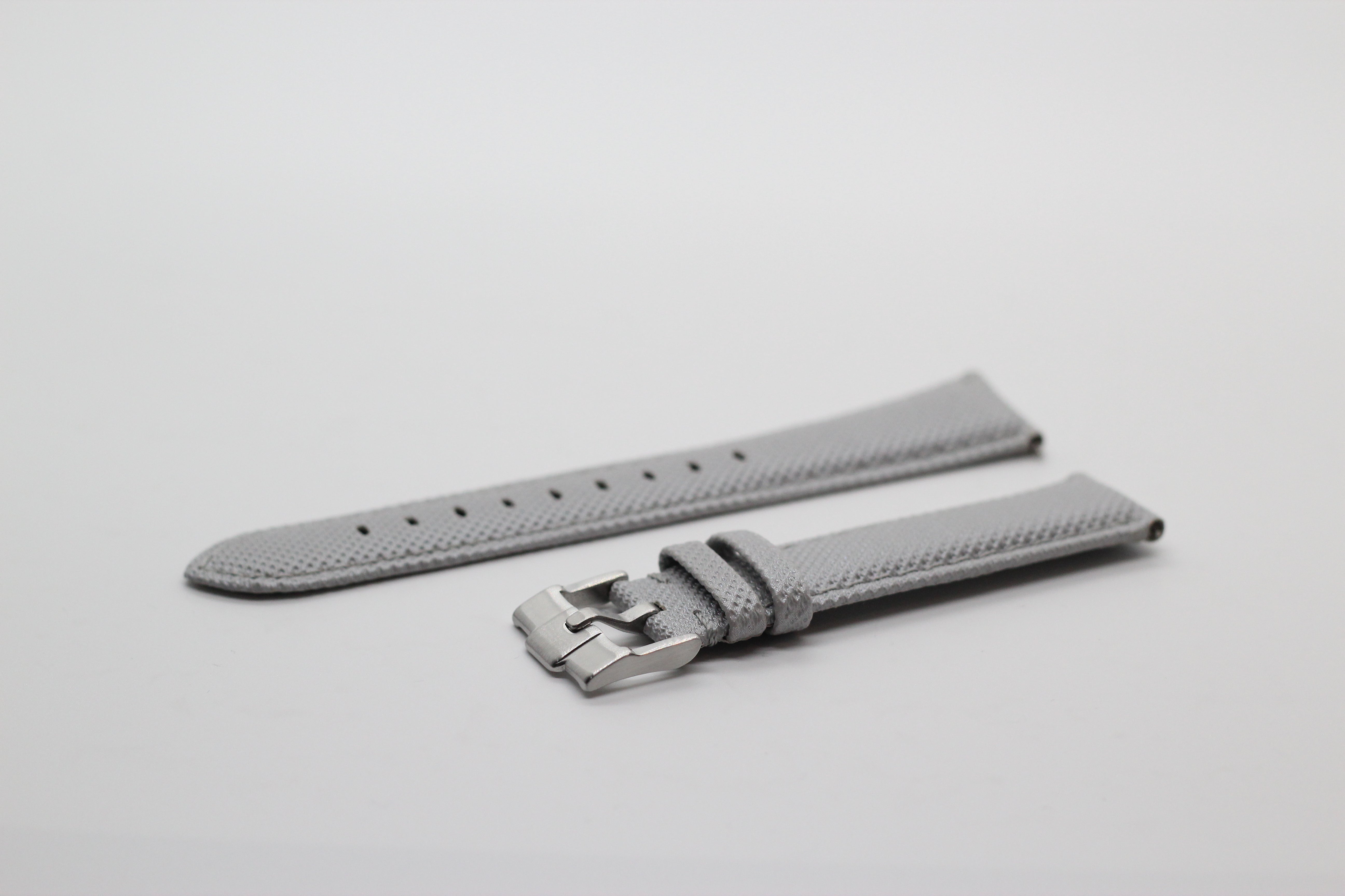 [Fitbit Versa 3 & 4/Sense 1 & 2] Sailcloth - Silver Grey