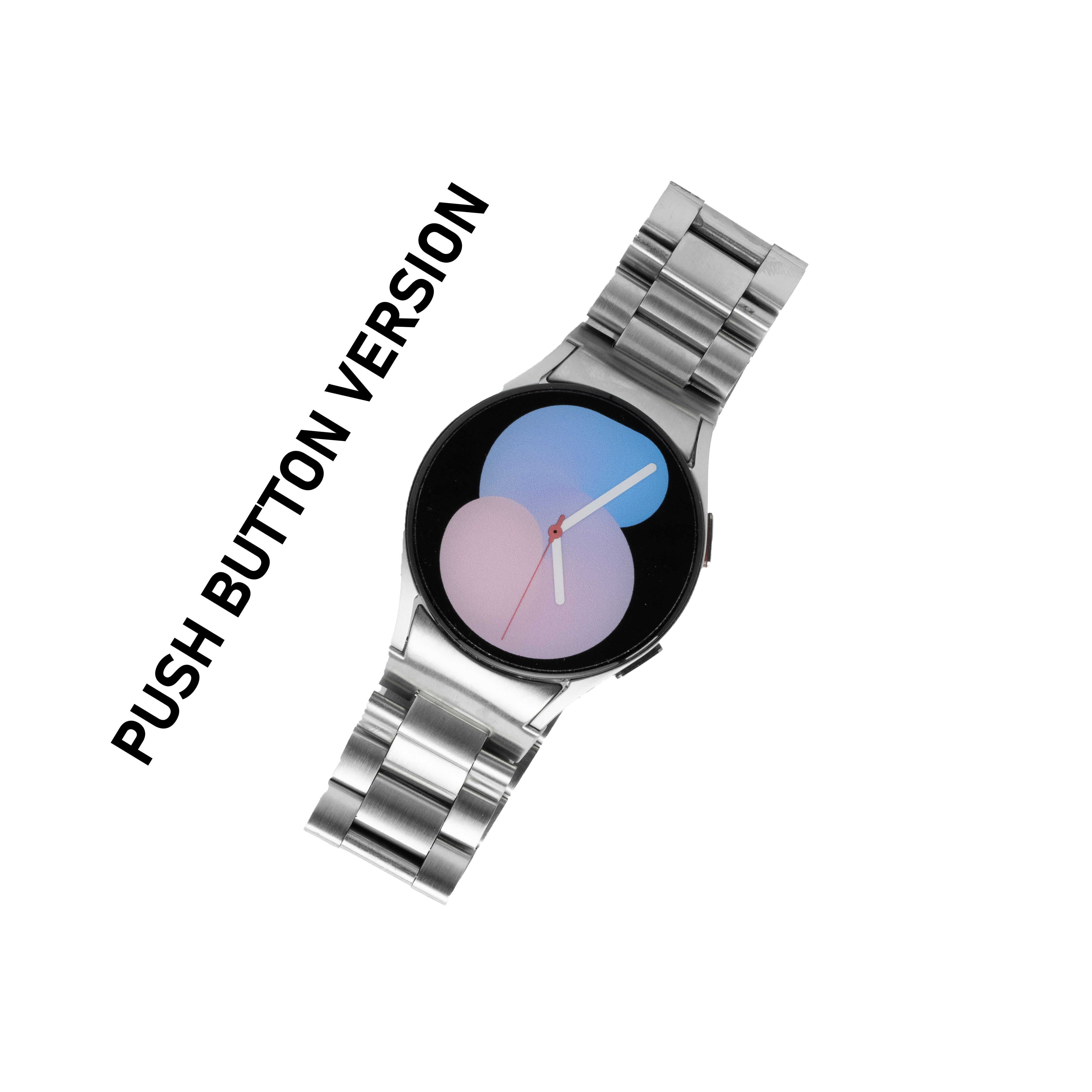 [Galaxy Watch 4, 5 & 6] Fitted Steel Bracelet - Silver