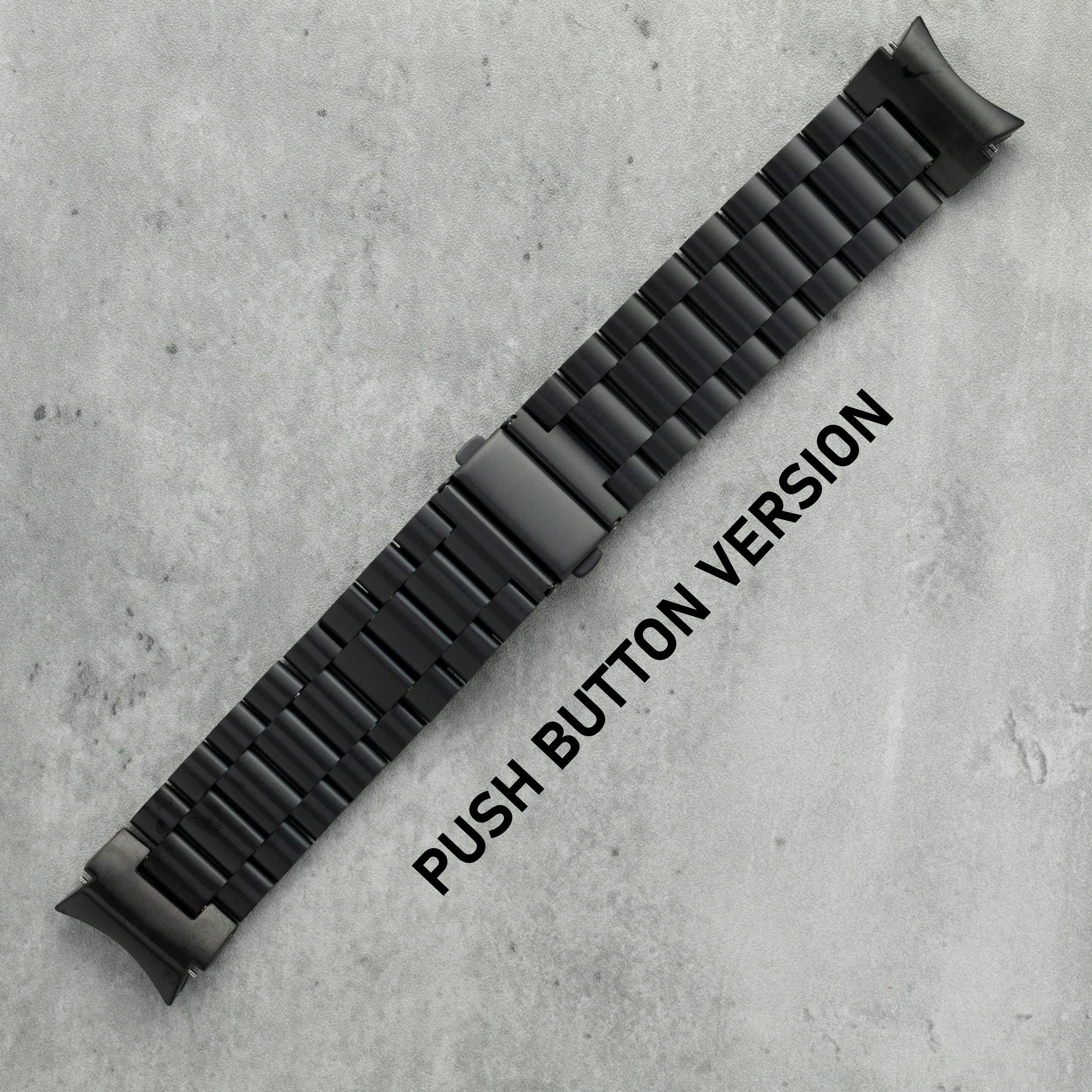 [Galaxy Watch 4-7] Fitted Steel Bracelet - Black