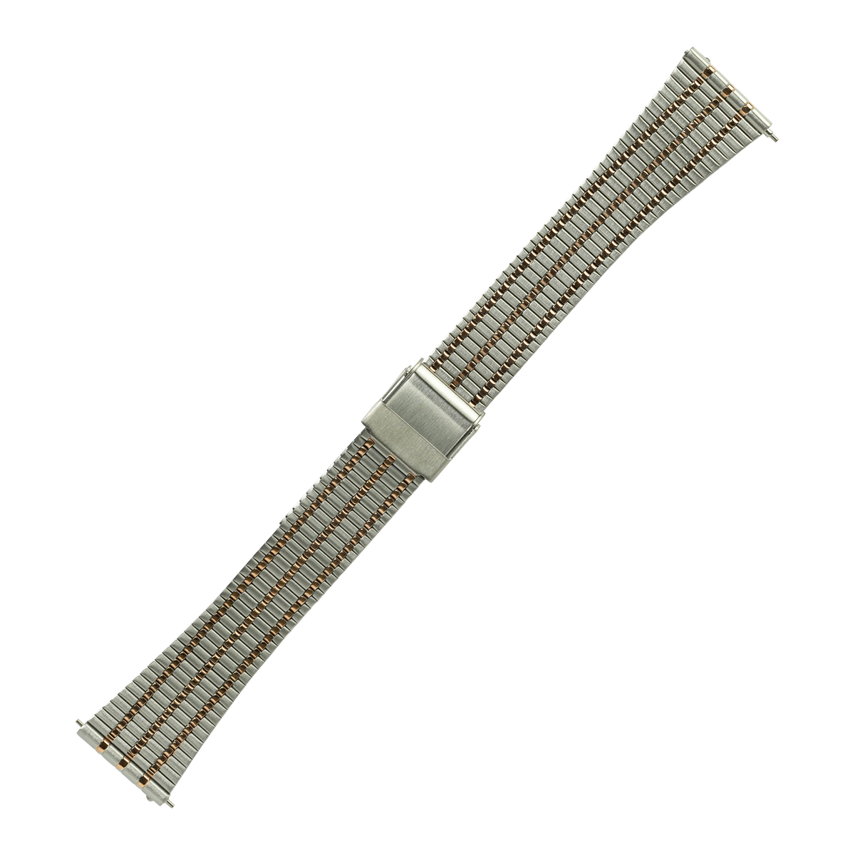 Vintage Tapered Bracelet Silver / Rose Gold for Pixel Watch 3-5 45mm