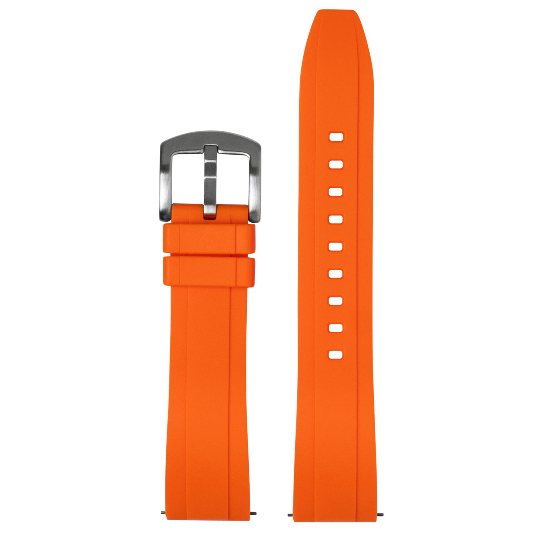 [Fitbit Versa 3 & 4/Sense 1 & 2] Kingston FKM Rubber - Orange