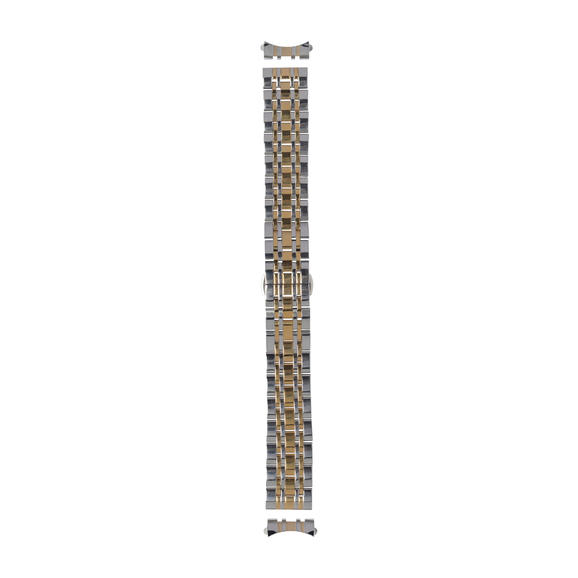 [Curved] Steel Bracelet 2 - Silver/Gold