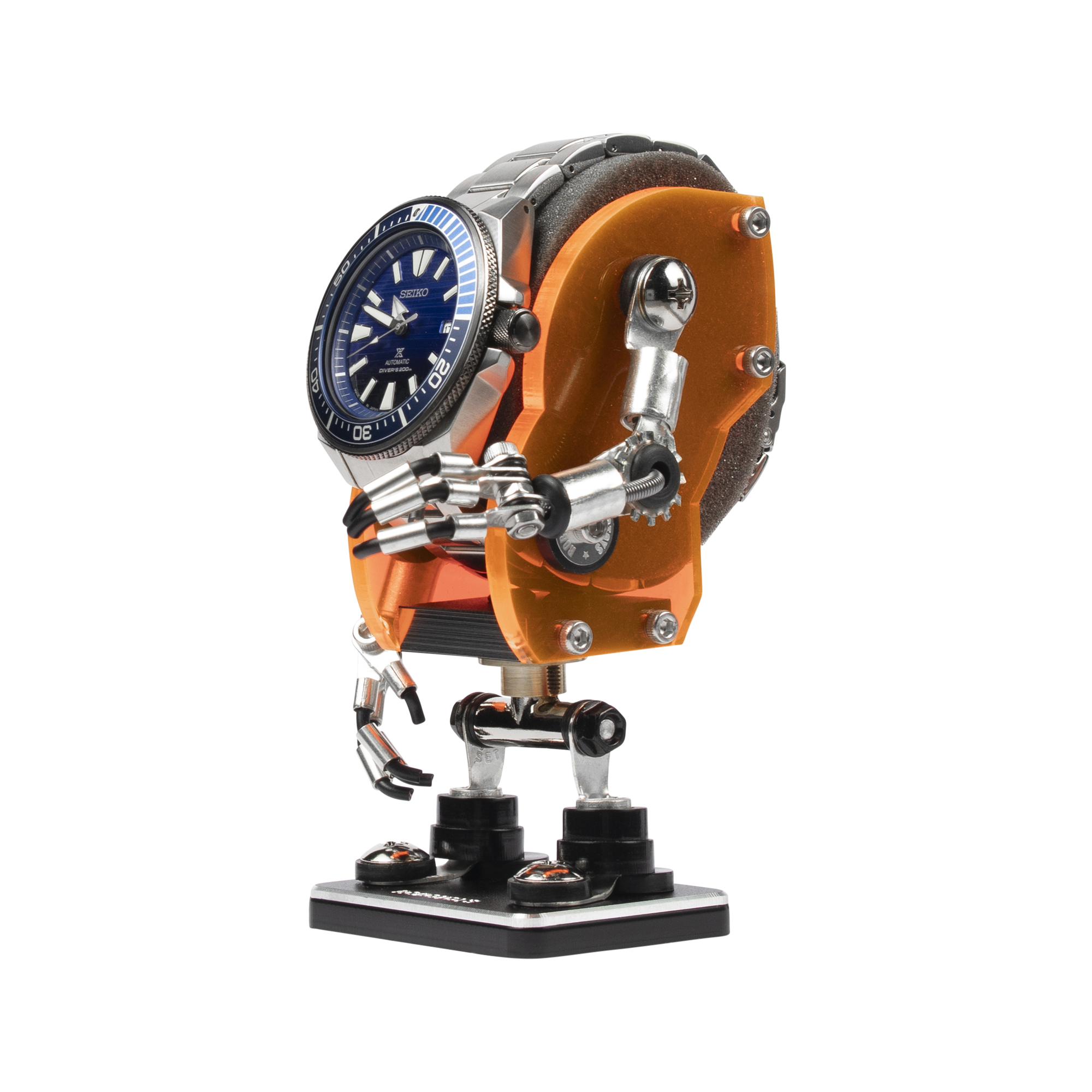 [RoboToys] Watch Stand - Minibot - Neon Orange