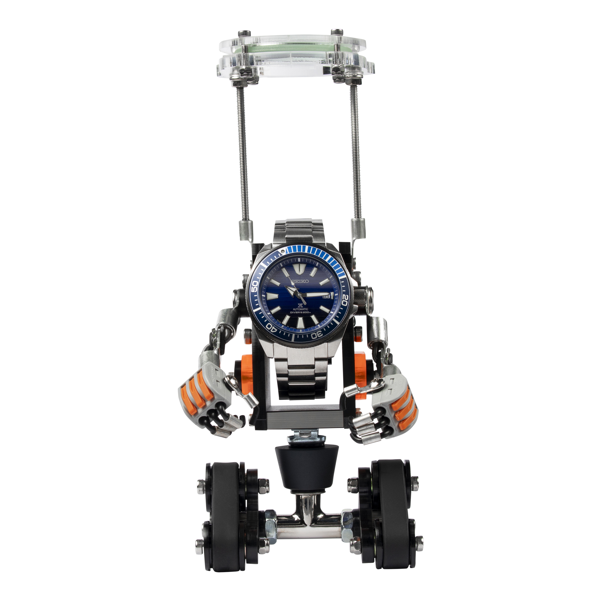 [RoboToys] Watch Stand - RoboTank - Black