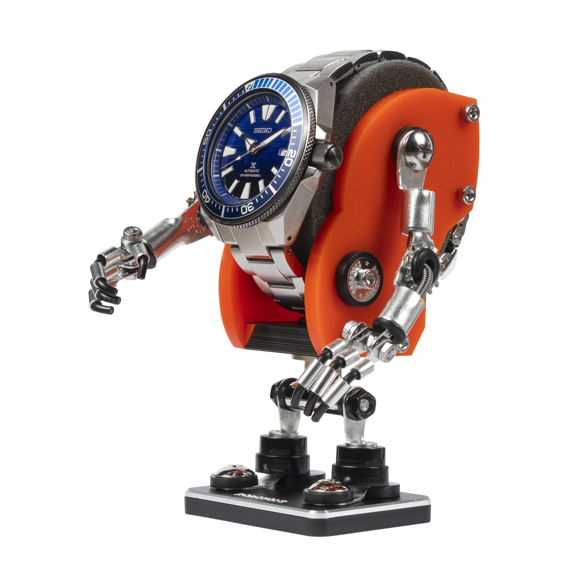 [RoboToys] Watch Stand - Minibot - Orange