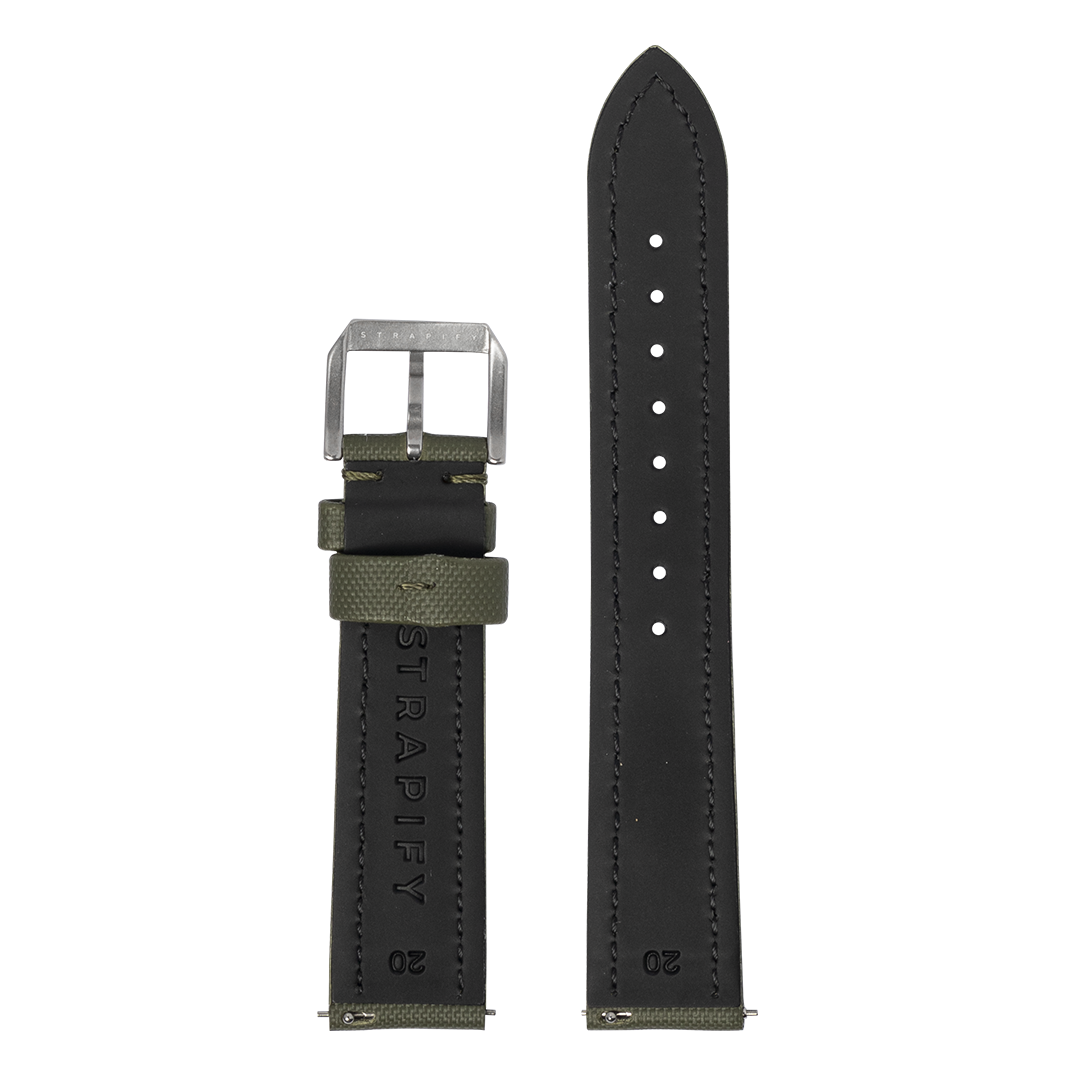 [Galaxy Watch 8/Ultra] King Sailcloth - Army Green - Medium/Large
