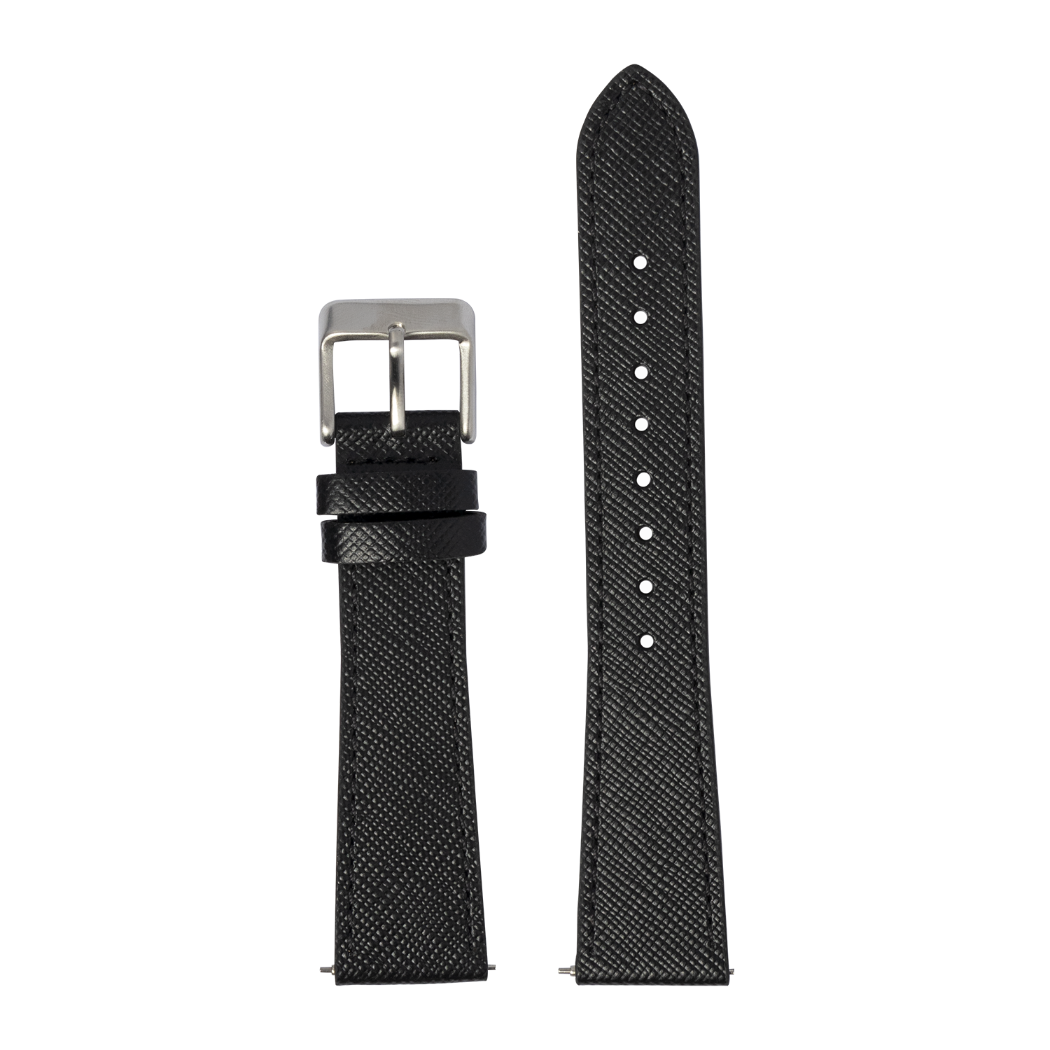 [Apple Watch] Saffiano Leather - Black
