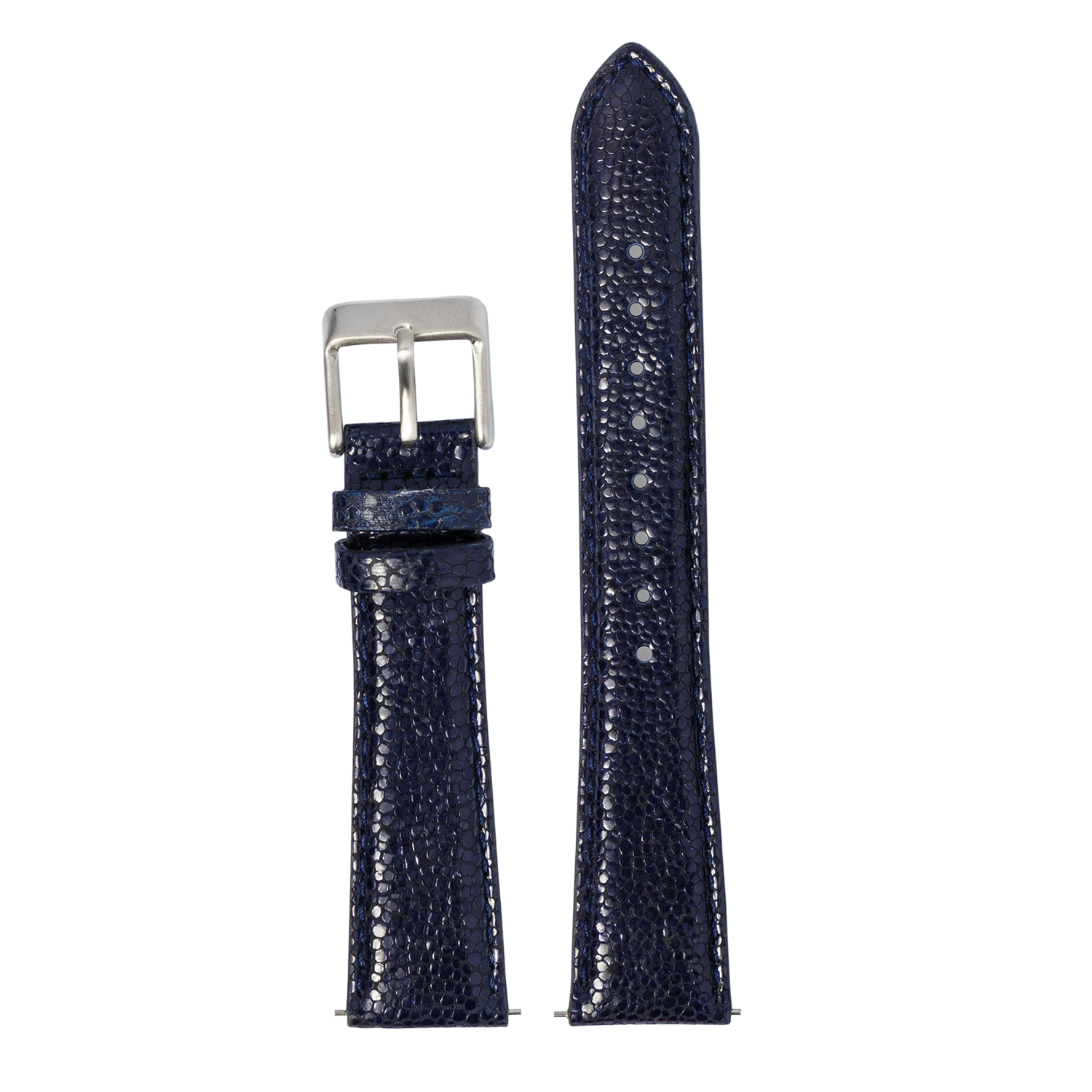 [QuickFit] Faux Stingray - Navy Blue 22mm