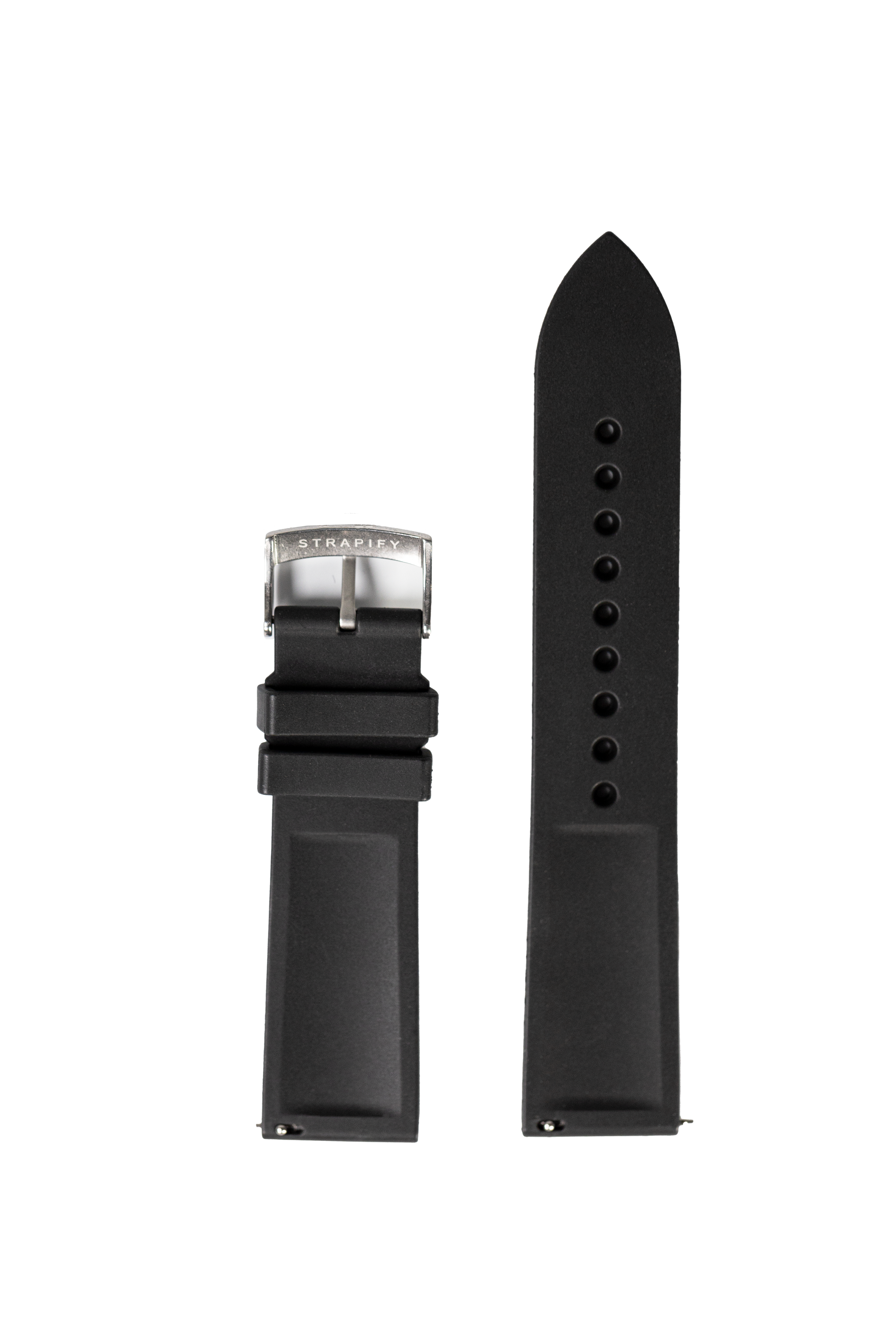 [Tissot Prx 40] King Panelarc FKM Rubber - Black