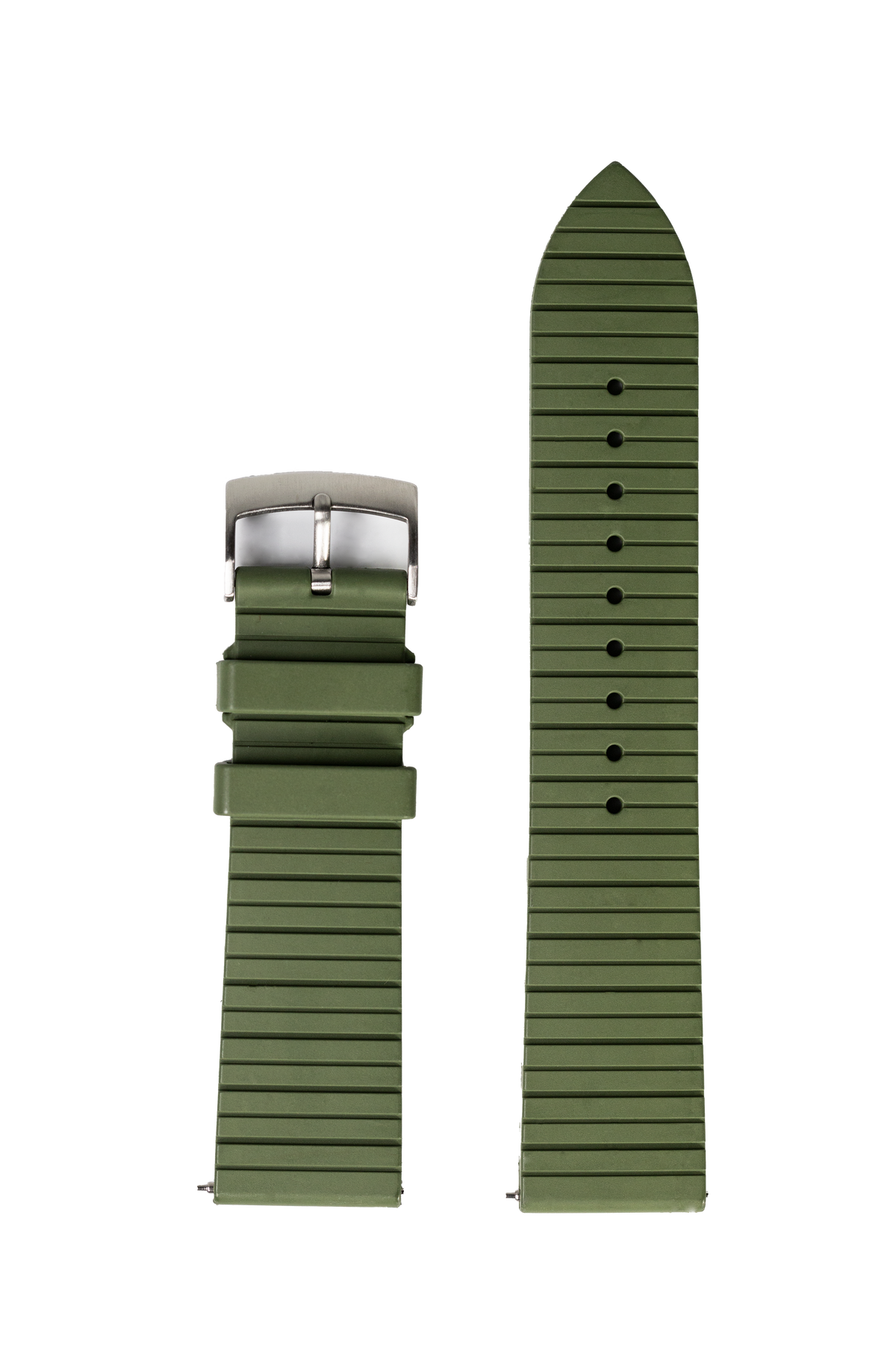 King Panelarc FKM Rubber - Army Green for Pixel Watch 1-5 41mm