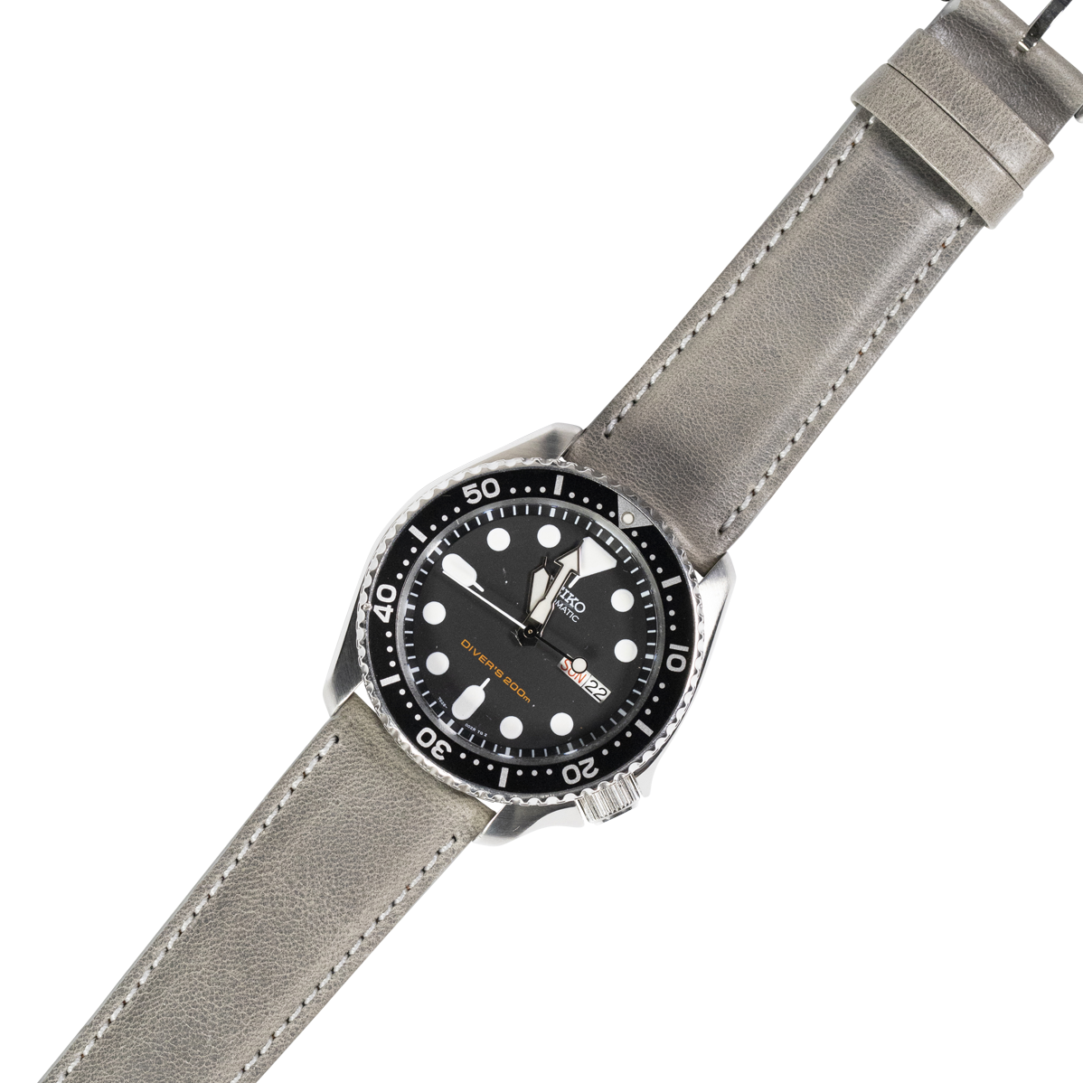 [Tissot Prx 40] Padded Leather - Grey