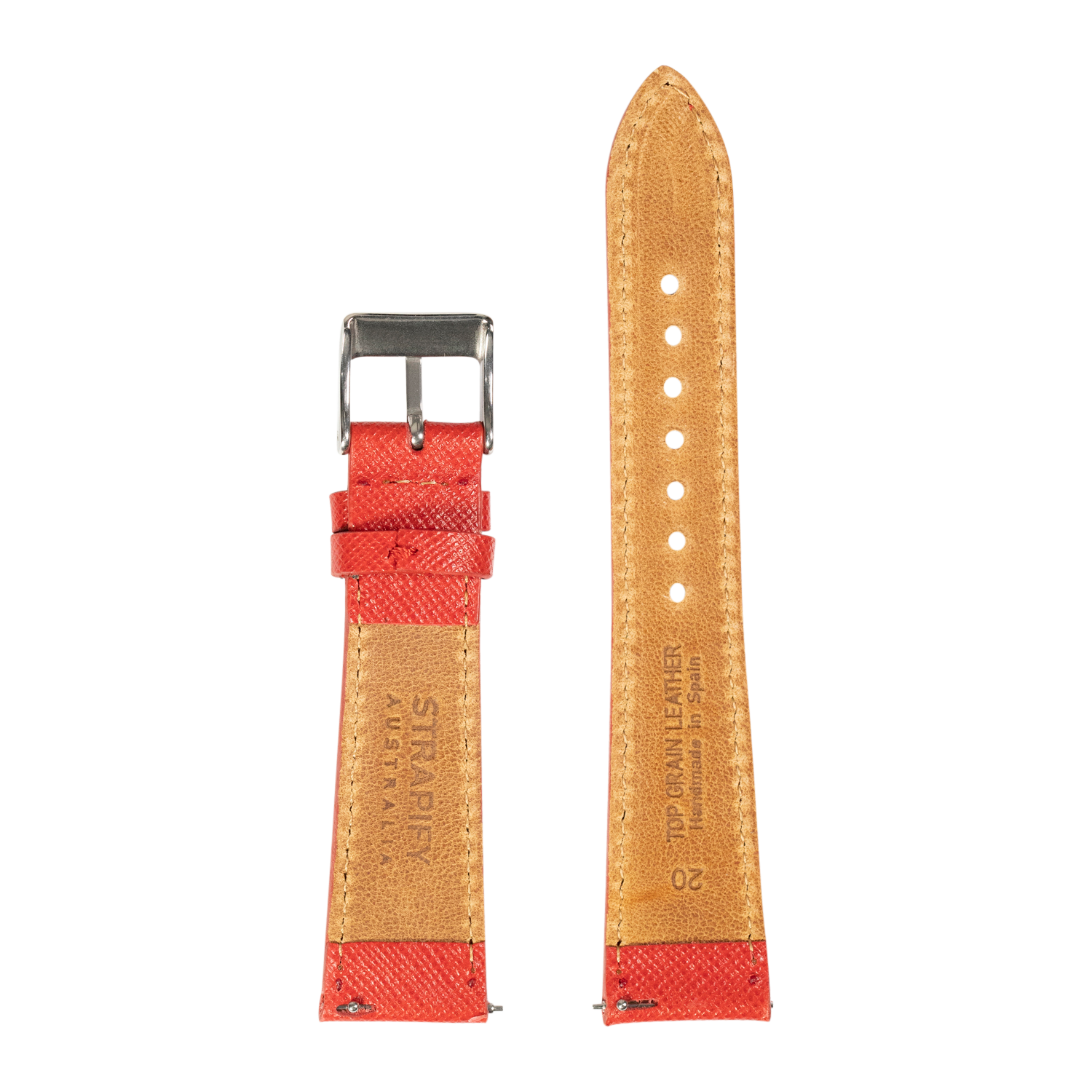 [QuickFit] Saffiano Leather - Red