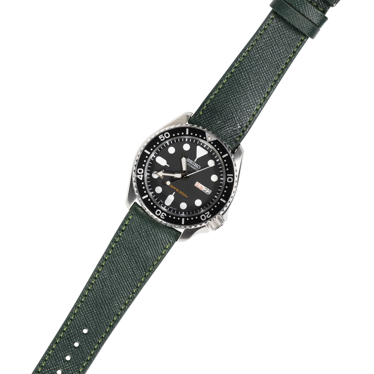 [QuickFit] Saffiano Leather - Forest Green