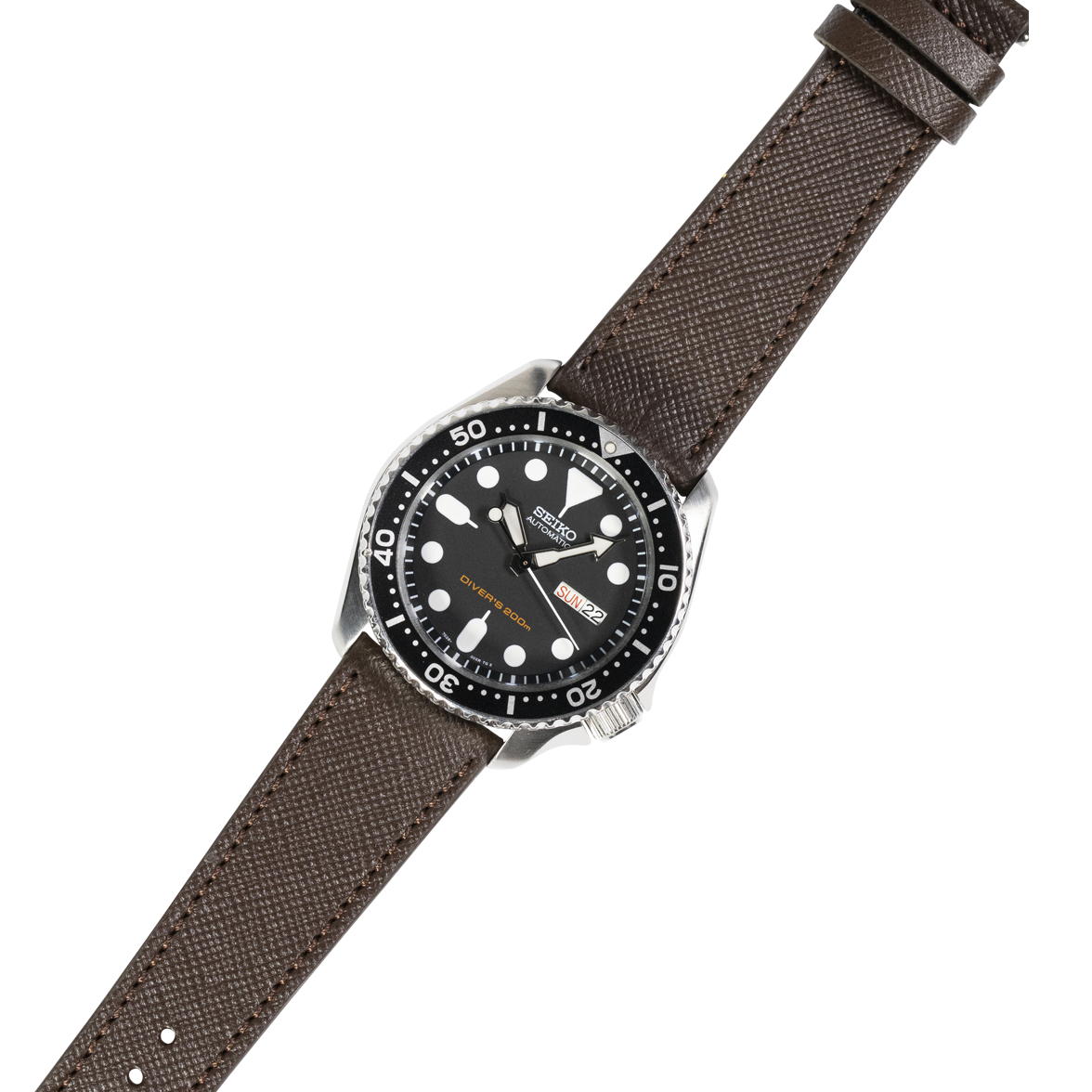 [QuickFit] Saffiano Leather - Dark Brown