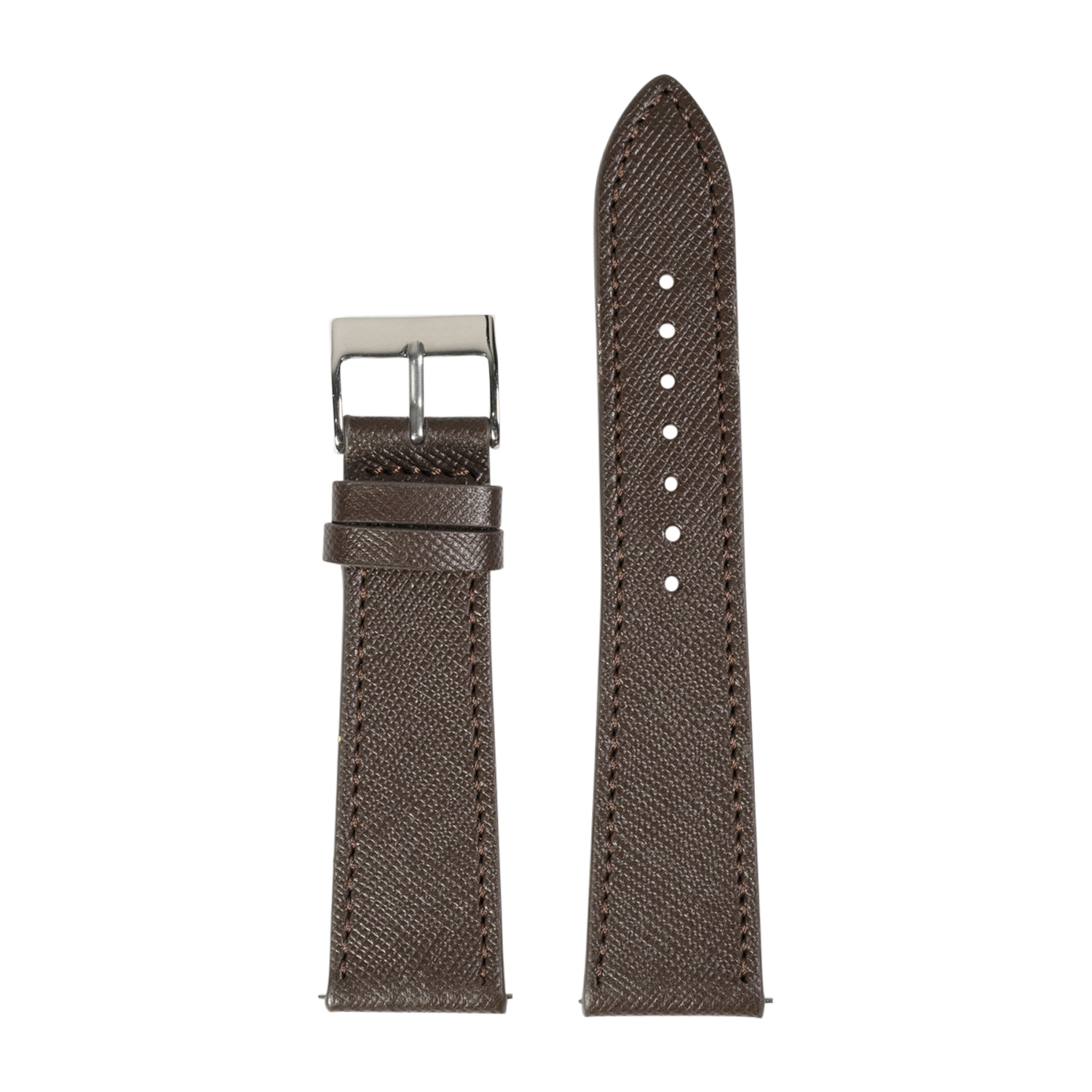 [QuickFit] Saffiano Leather - Dark Brown