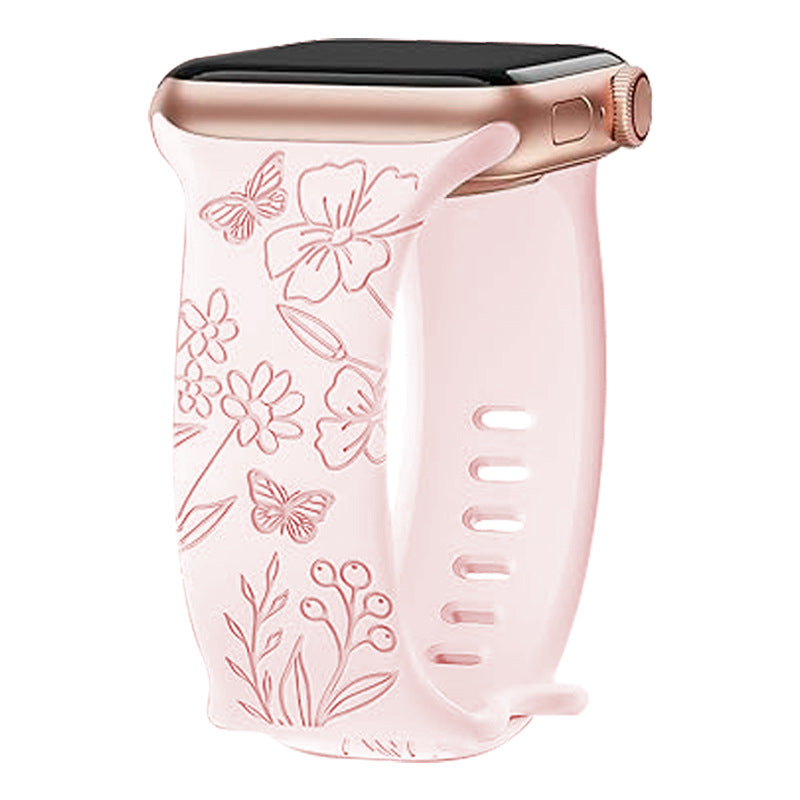 [Apple Watch]  Flower Silicone