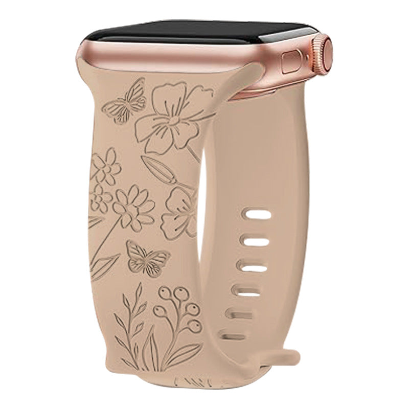 [Apple Watch]  Flower Silicone