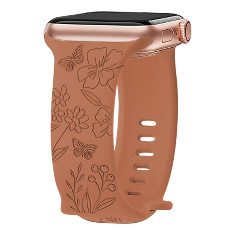 [Apple Watch]  Flower Silicone