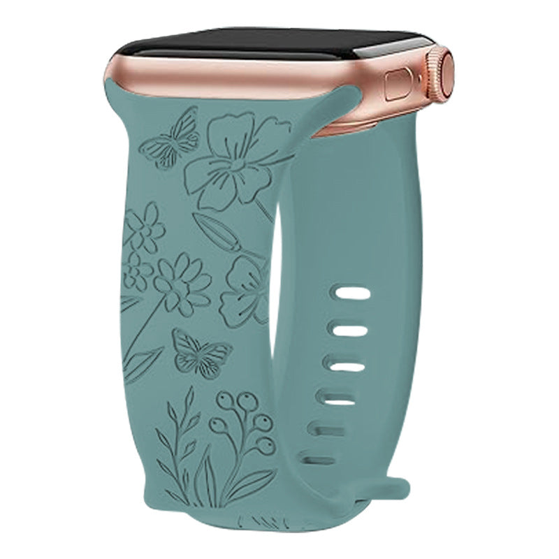 [Apple Watch]  Flower Silicone