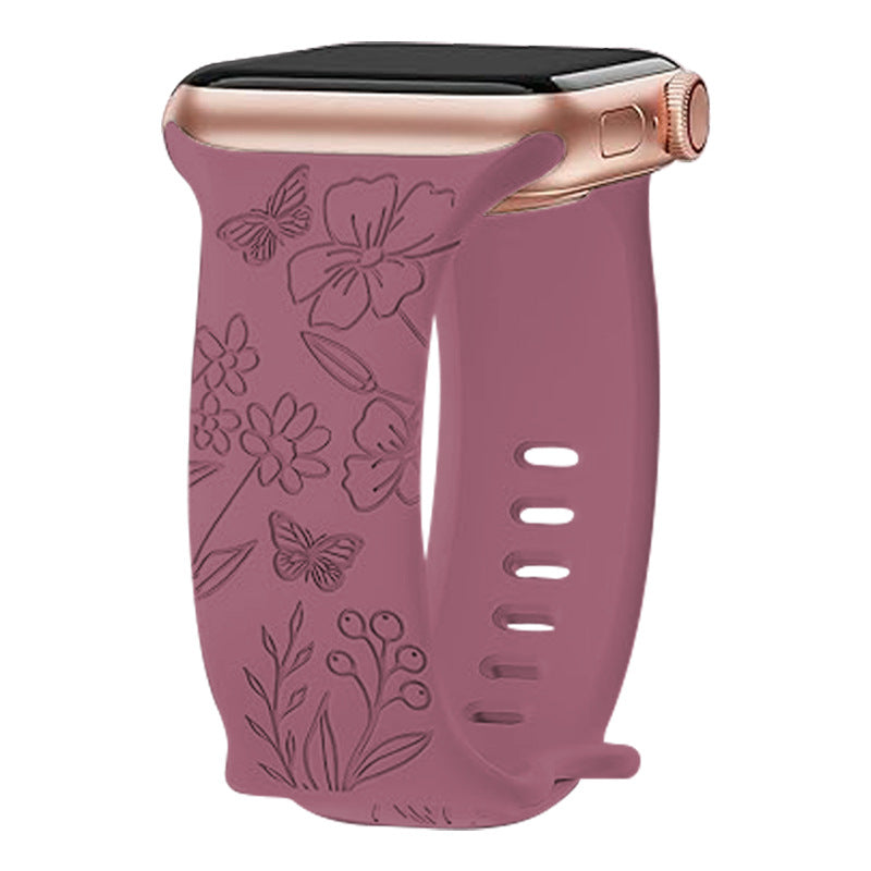 [Apple Watch]  Flower Silicone