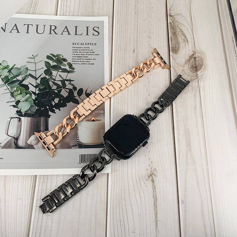 [Tissot Prx 40] Chain Link Bracelet - Rose Gold