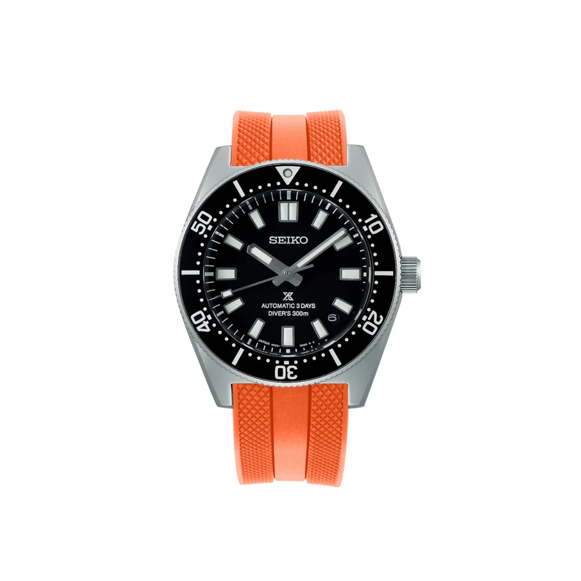 [StrapXPro] (SPX1C) Rubber Strap for Seiko Prospex New 1965 Heritage 62MAS 300M Series (Curved-Ends)
