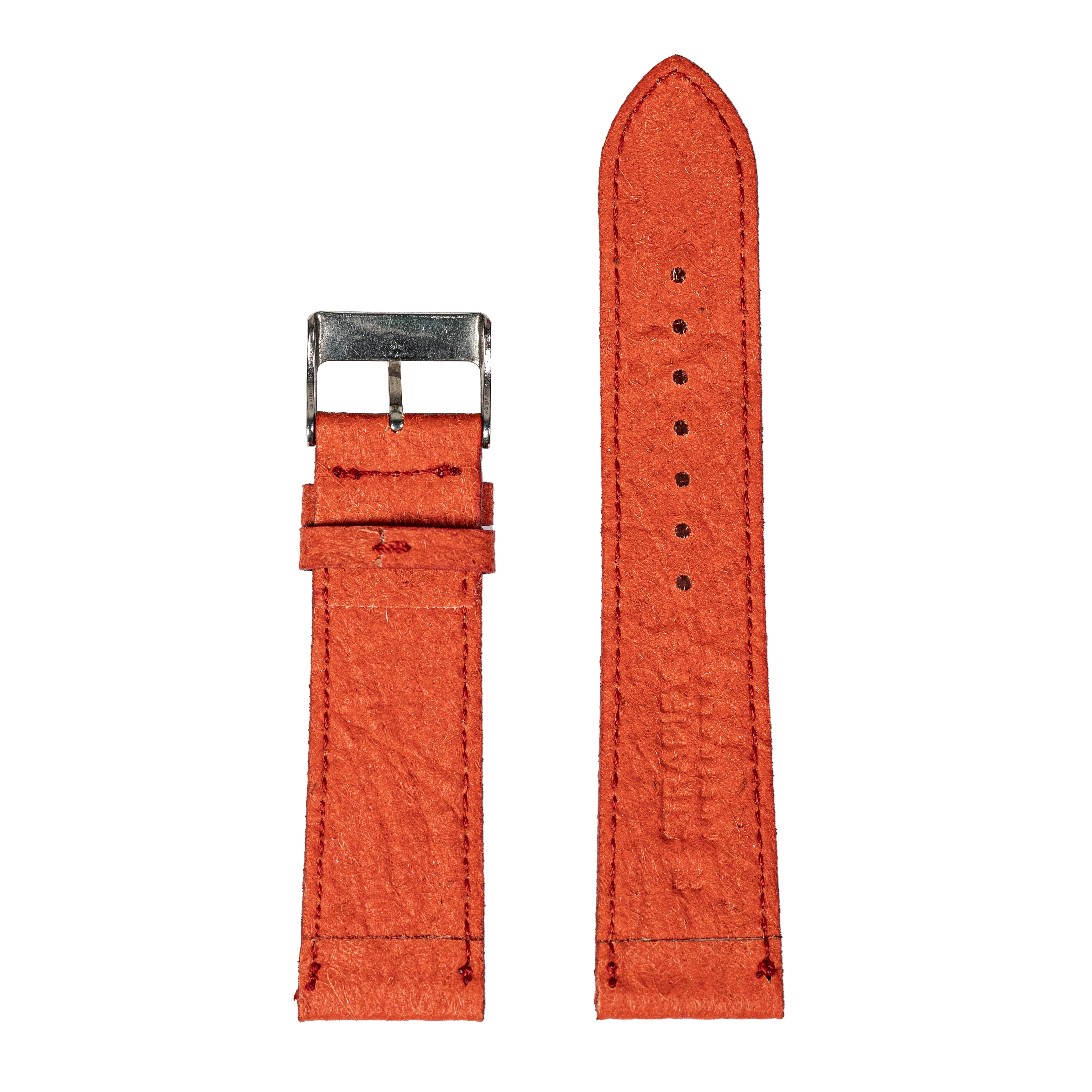 [Fitbit Versa 3 & 4/Sense 1 & 2] Pineapple Vegan Leather - Red