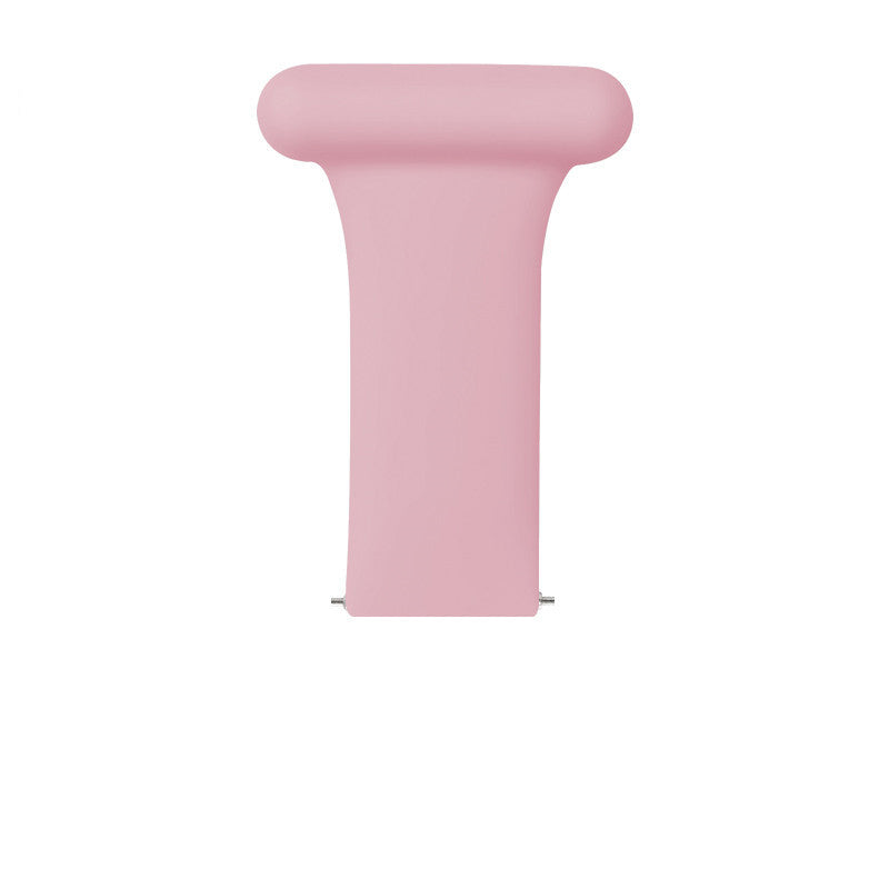 Pink quick release job fob with T-shaped design for healthcare professionals and nurses