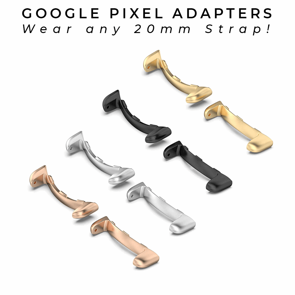Google Pixel Spring Bar Adapters - Wear Any 20mm Strap!