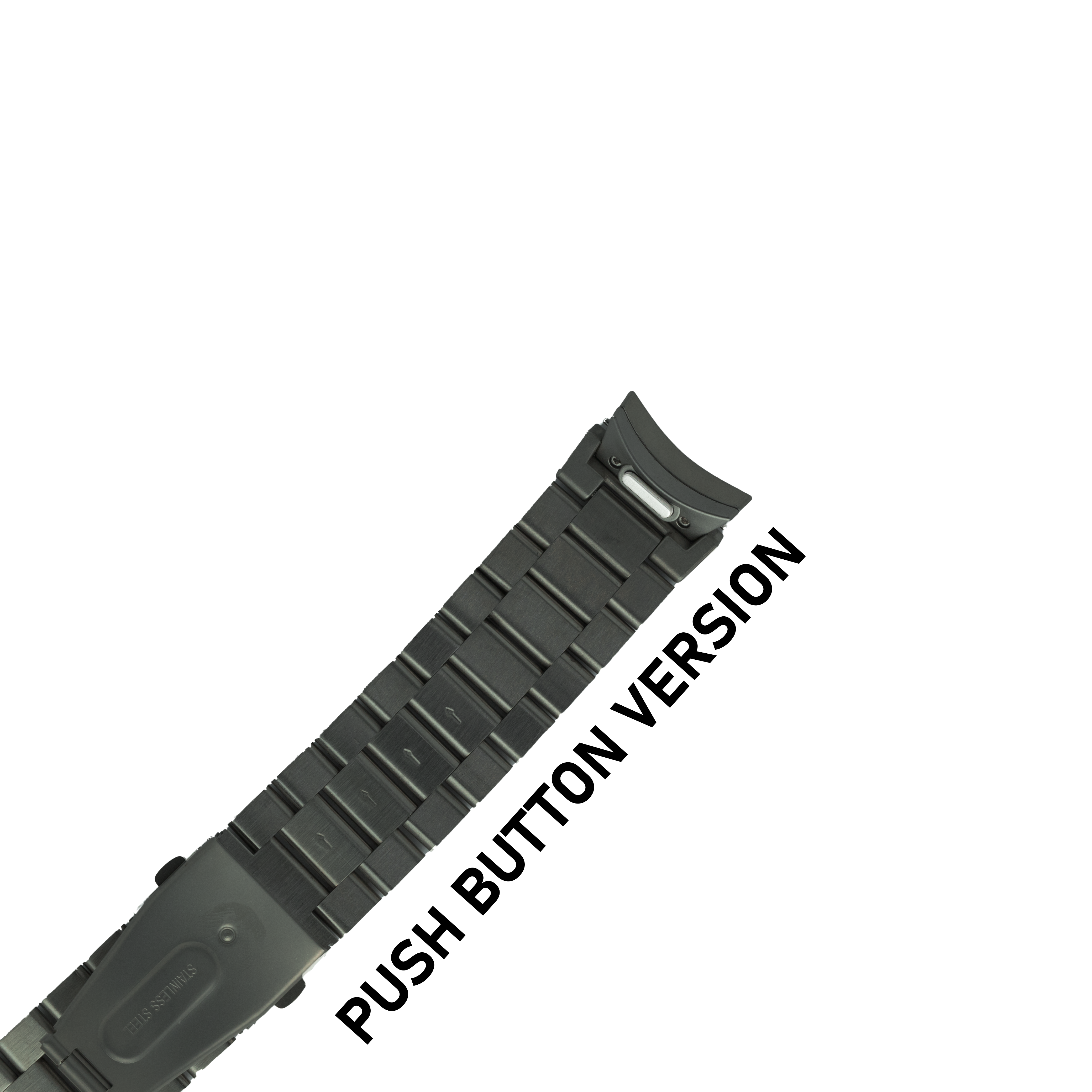 [Galaxy Watch 4, 5 & 6] Fitted Steel Bracelet - Black