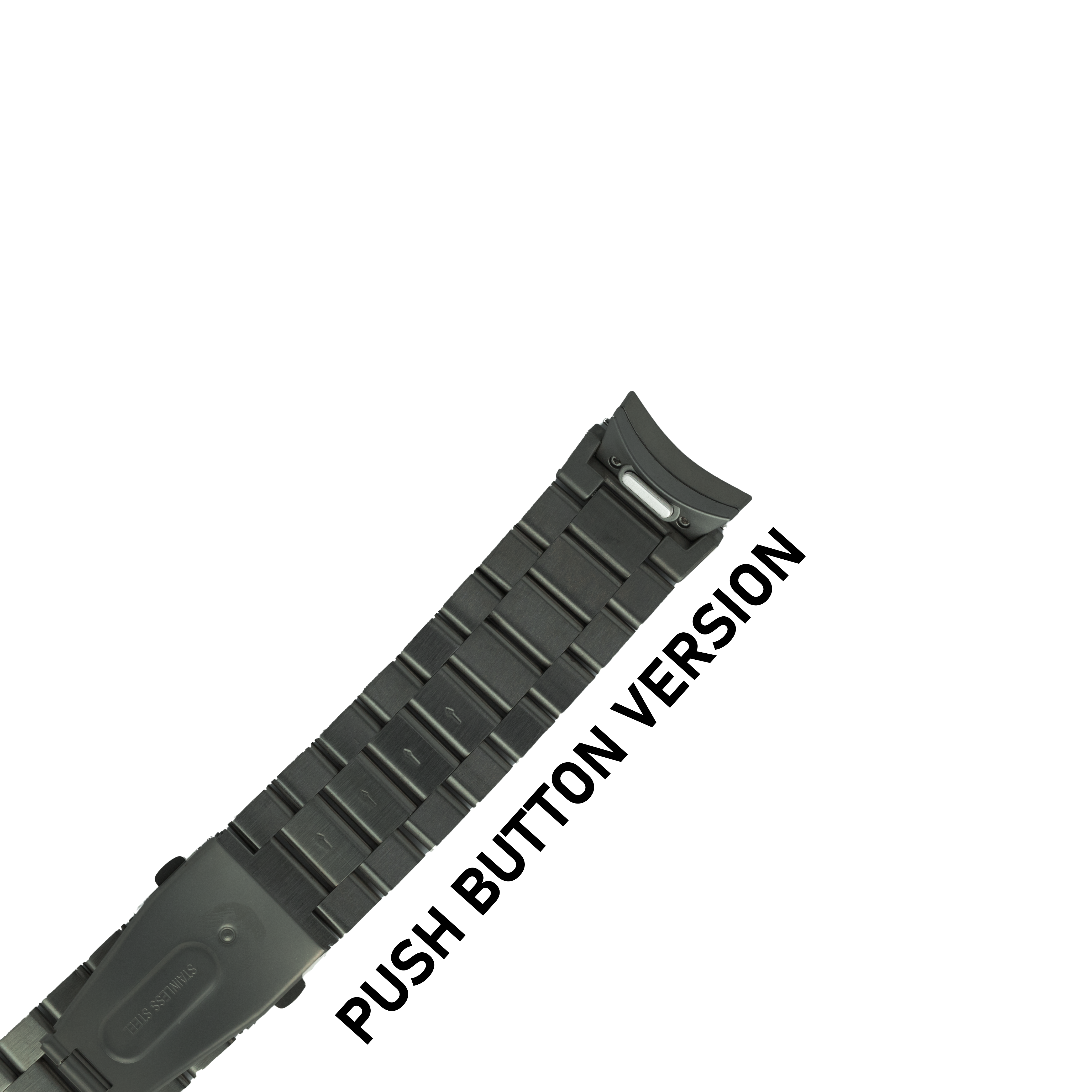 [Galaxy Watch 4-7] Fitted Steel Bracelet - Black