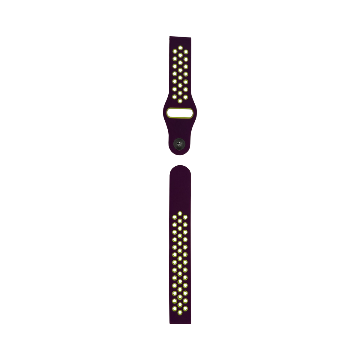 strapviz-flatlay:purple-green