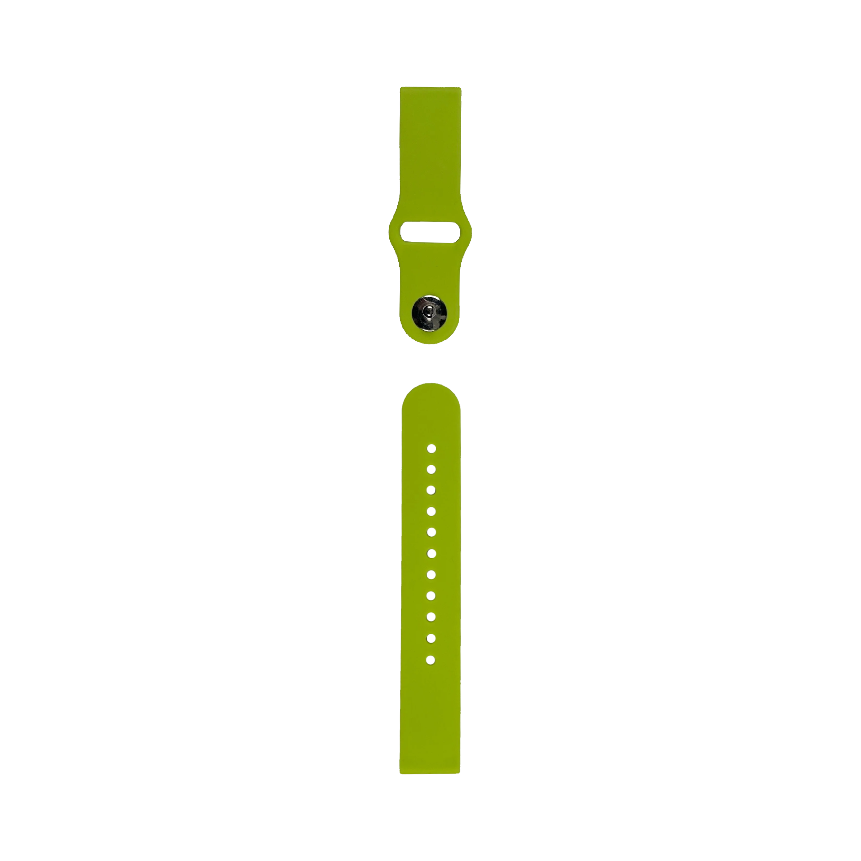 strapviz-flatlay:lime-green