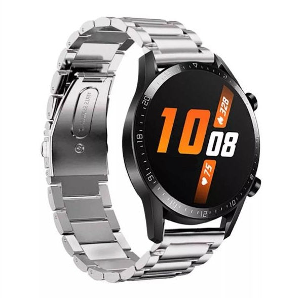 [G-Shock 16mm to 22mm] Steel Bracelet with Deployant Clasp - Silver
