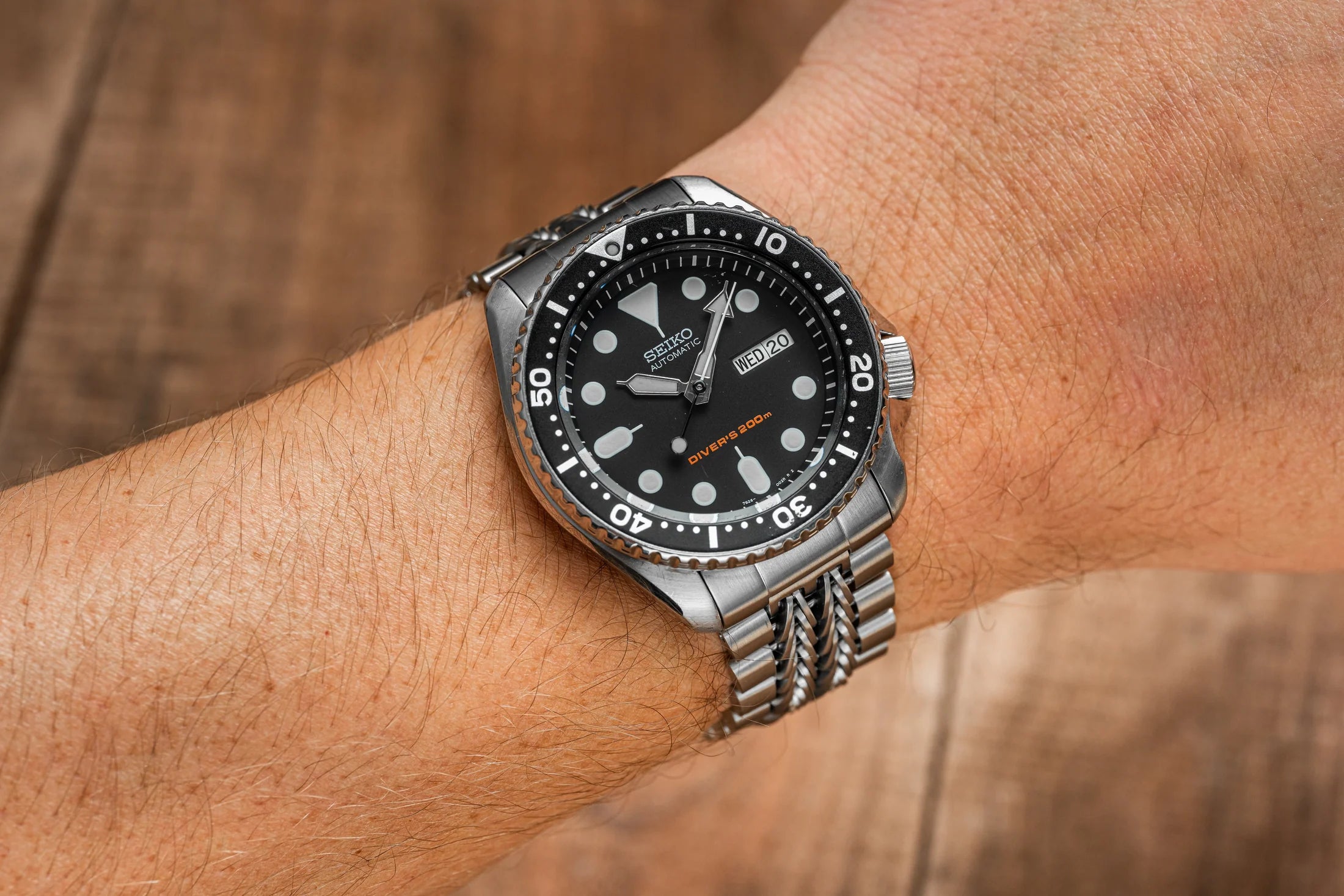 [Uncle] Razor-Wire Bracelet 2.0 (Seiko SKX007)