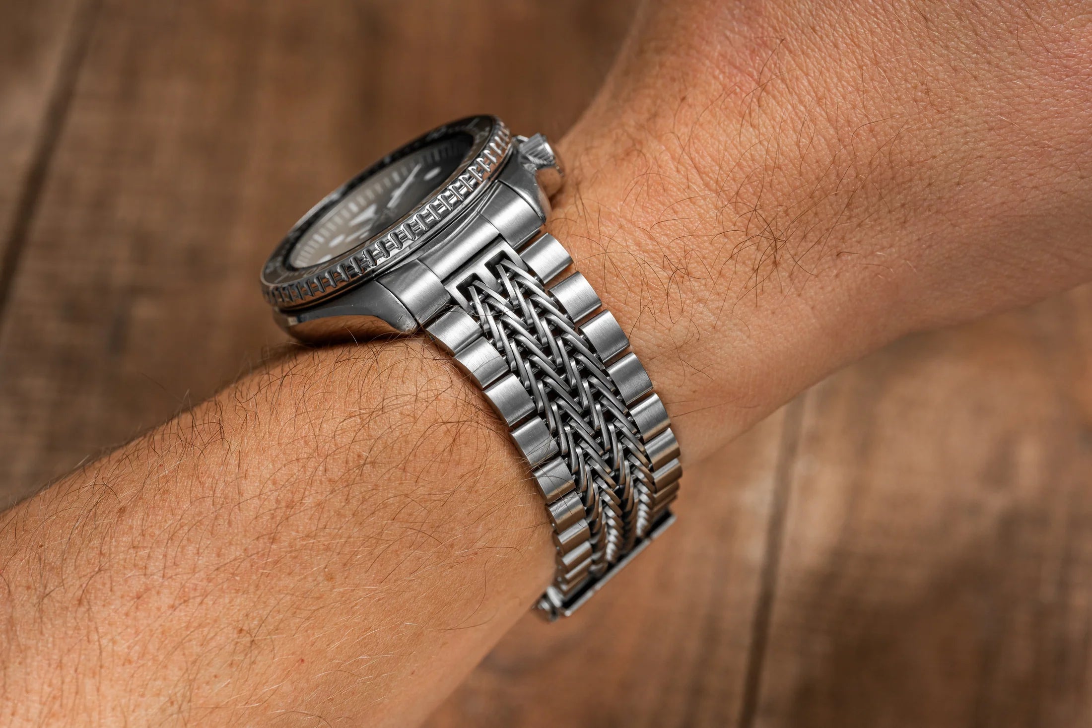 [Uncle] Razor-Wire Bracelet 2.0 (Seiko SKX007)