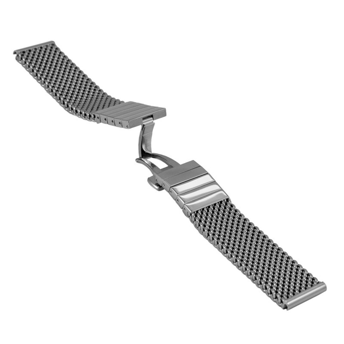[Staib] Milanese Link 2793 - Silver 22mm [Strap Thickness: 4.5mm]
