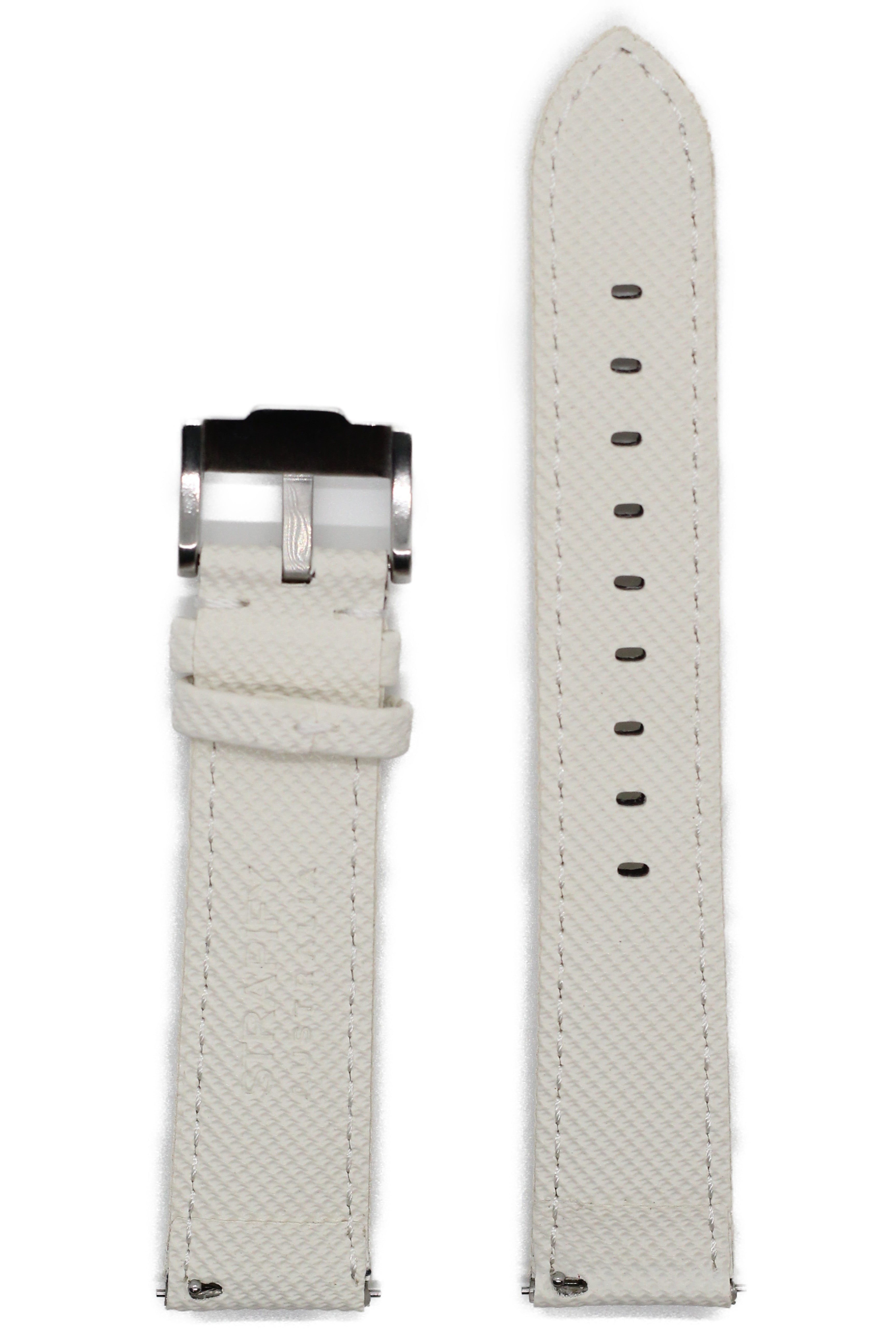 [Fitbit Versa 3 & 4/Sense 1 & 2] Sailcloth - White