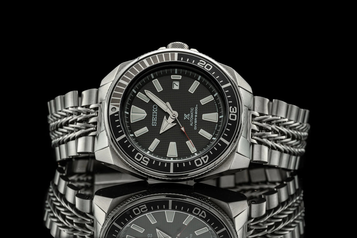 Uncle Razor-Wire Bracelet for Seiko Samurai | Strapify
