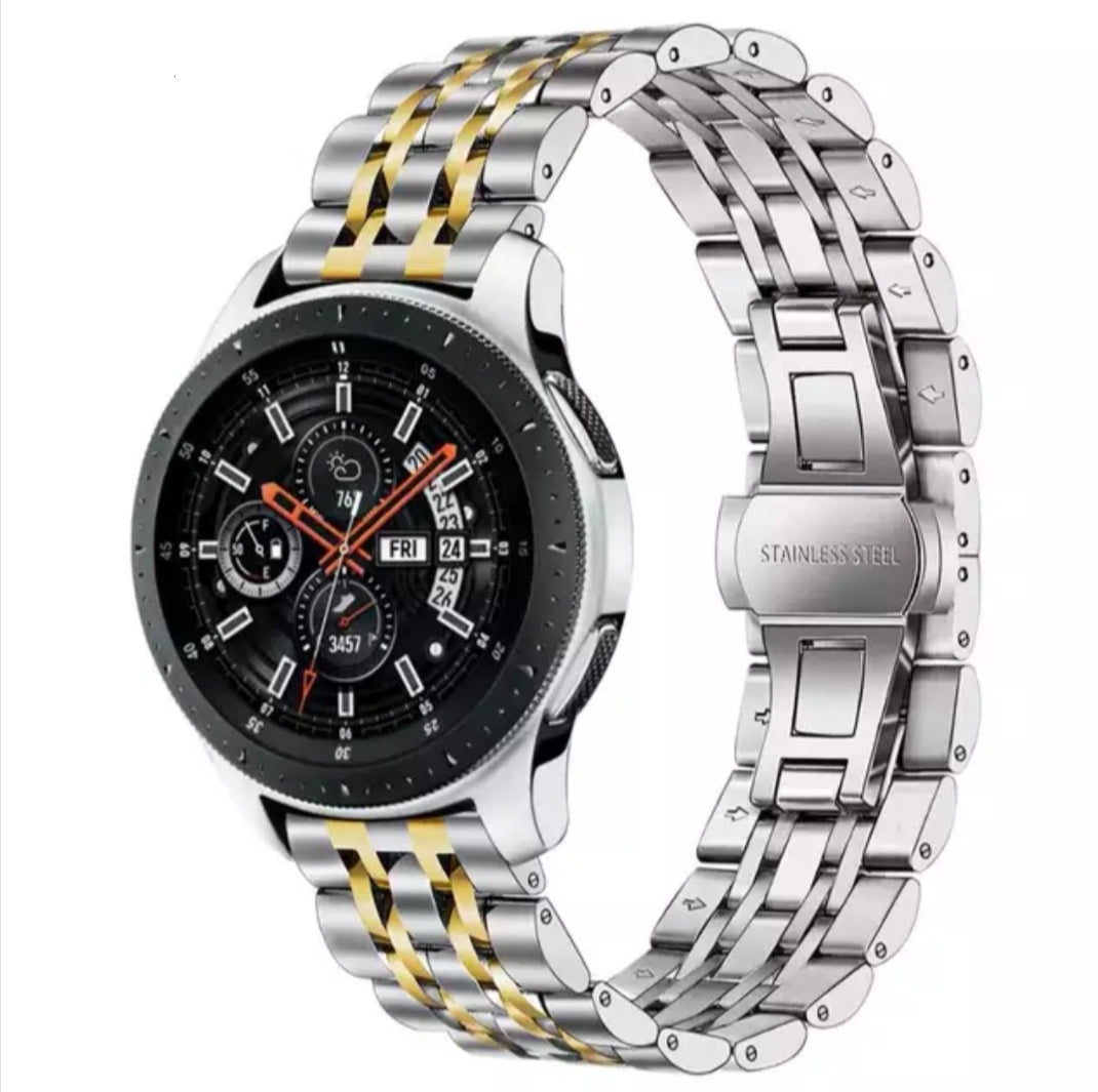 [Tissot Prx 40] Steel Bracelet (Silver/Gold) - Deployment Clasp 2