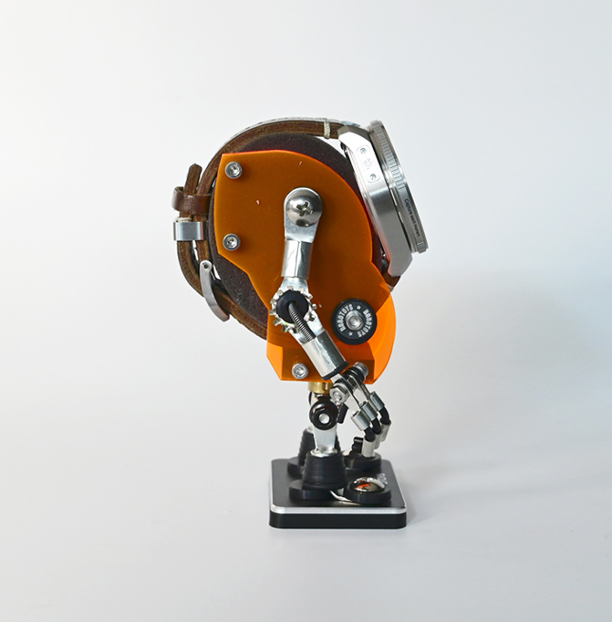 [RoboToys] Watch Stand - Minibot - Neon Orange